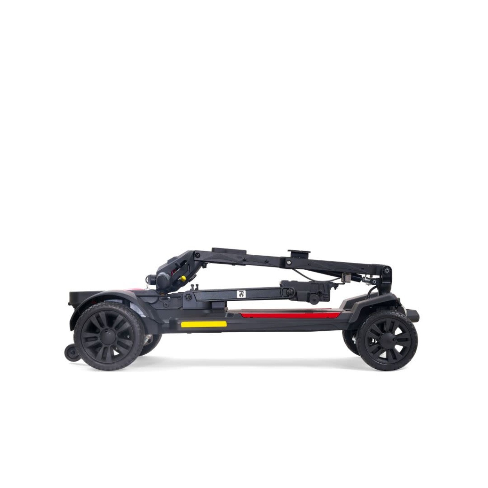 Golden Technologies Buzzaround CarryOn Foldable Scooter -Red and Blue