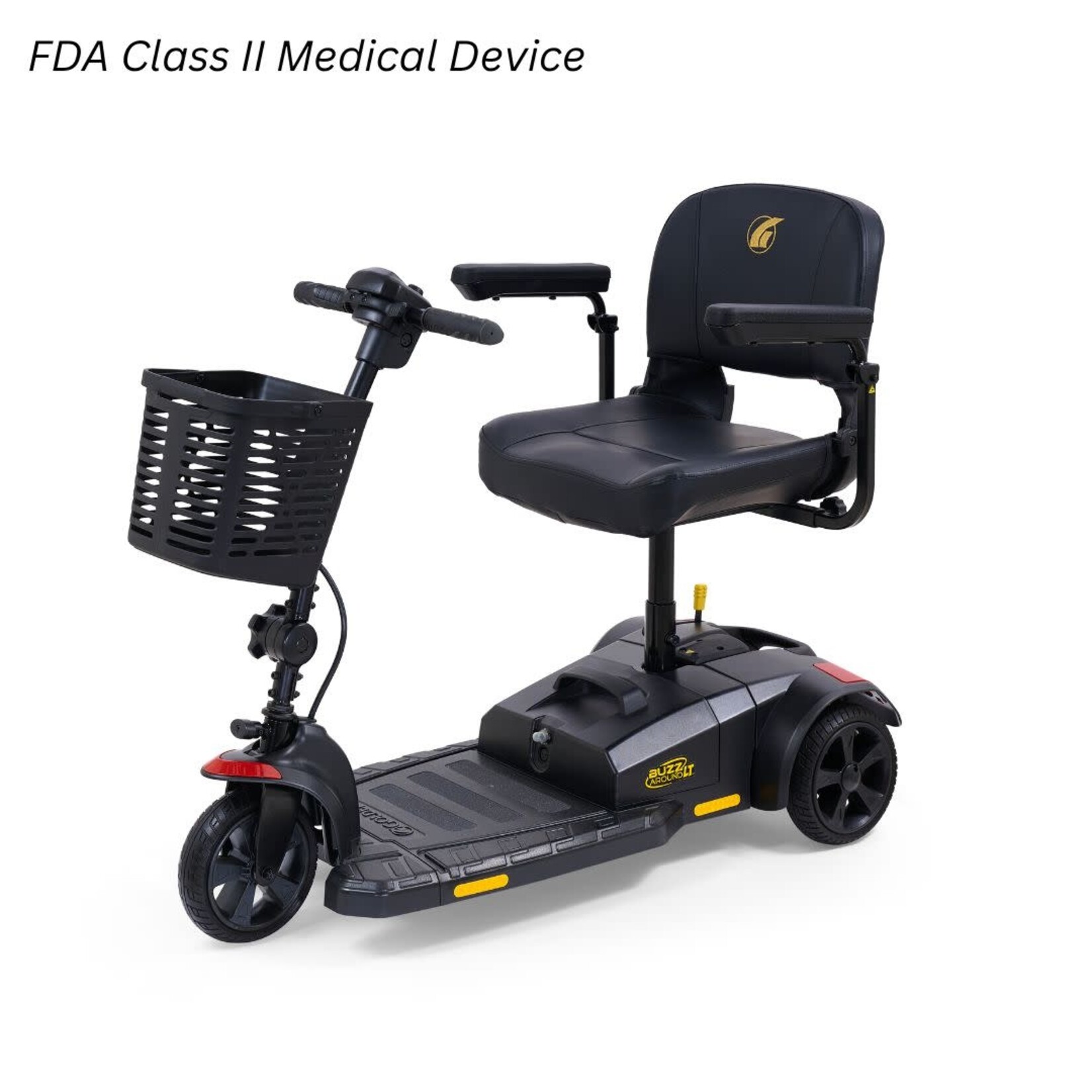 Golden Technologies Buzzaround LT, 3 wheel, Red