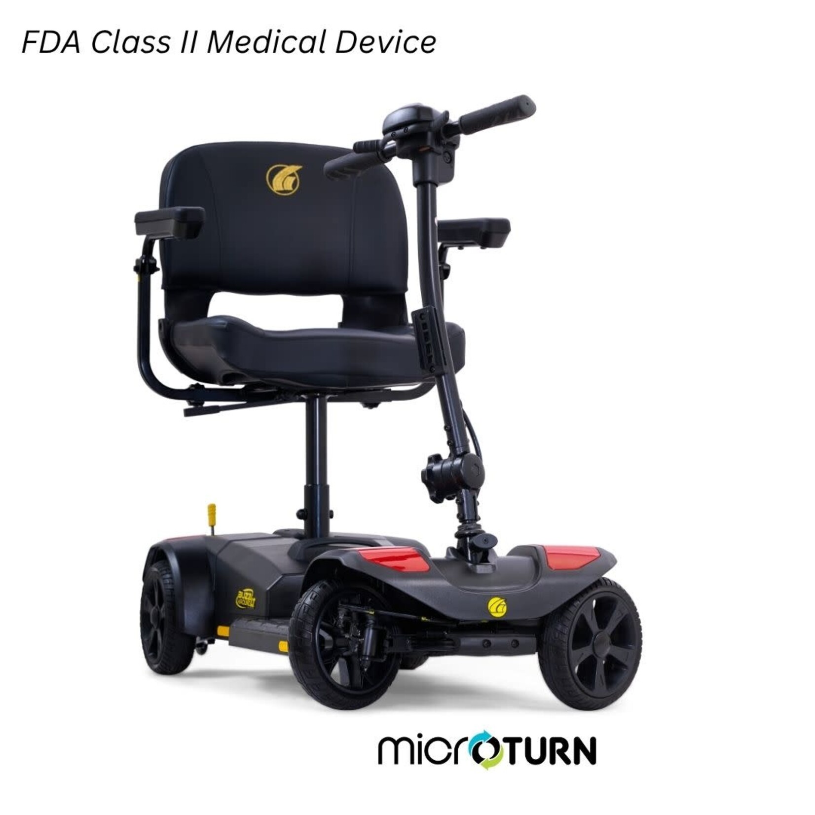 Golden Technologies Buzzaround LT, 4 wheel, Red