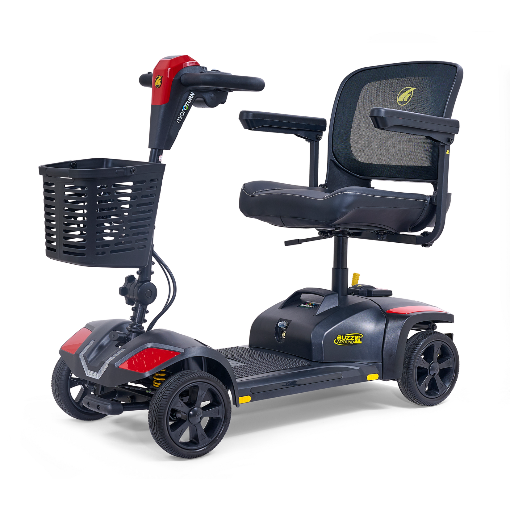 Golden Technologies BuzzAround XL, 4 wheel, Red and Blue