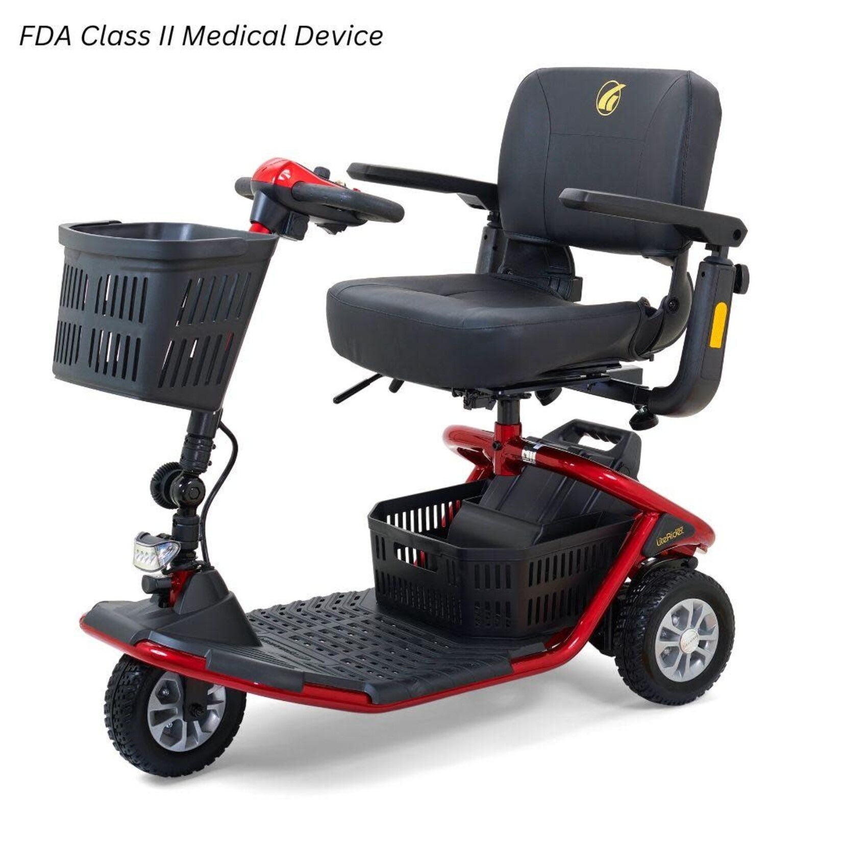 Golden Technologies LiteRider Scooter, 3 Wheel