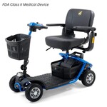 Golden Technologies LiteRider Scooter, 4 Wheel, Blue