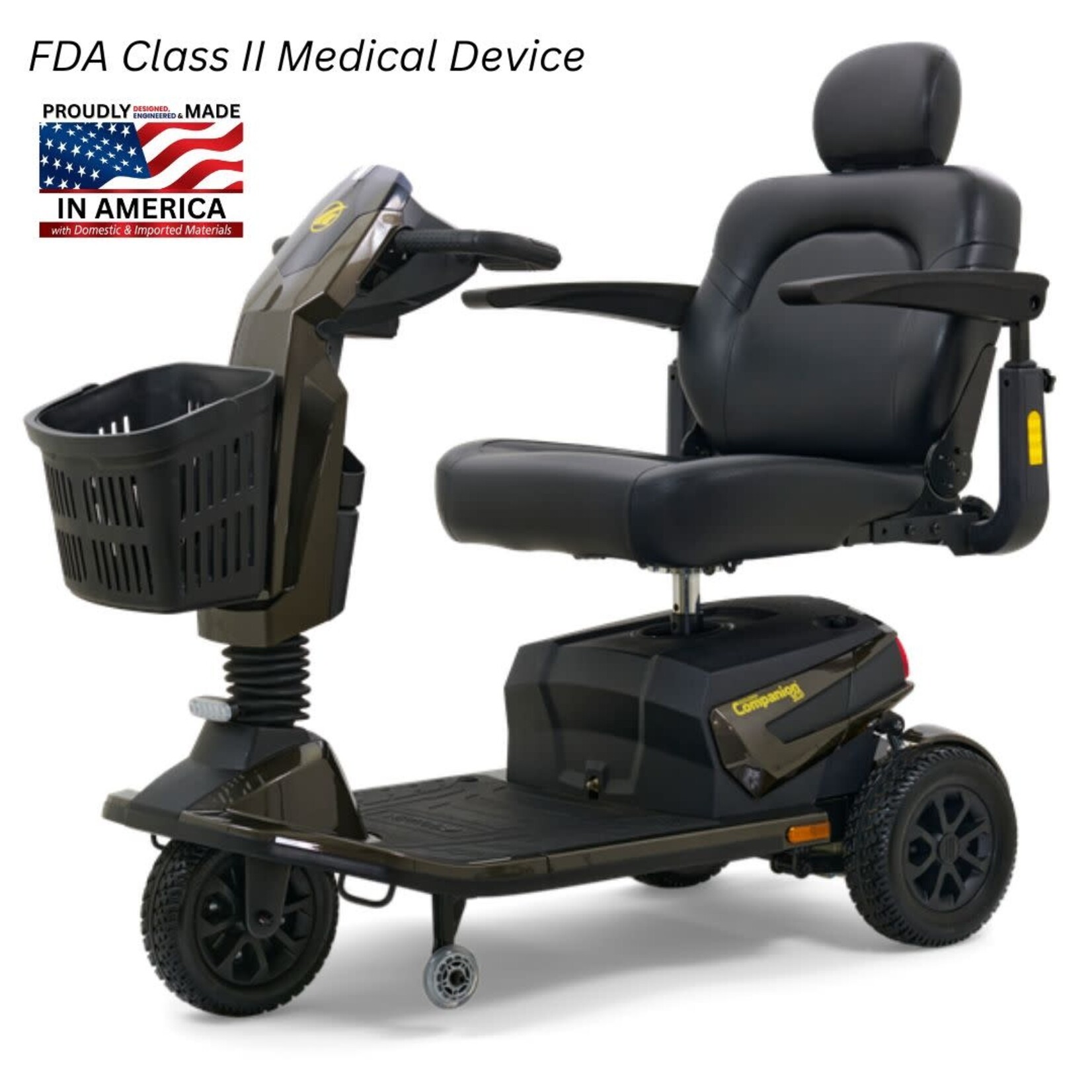 Golden Technologies Companion Scooter HD - 3 wheel