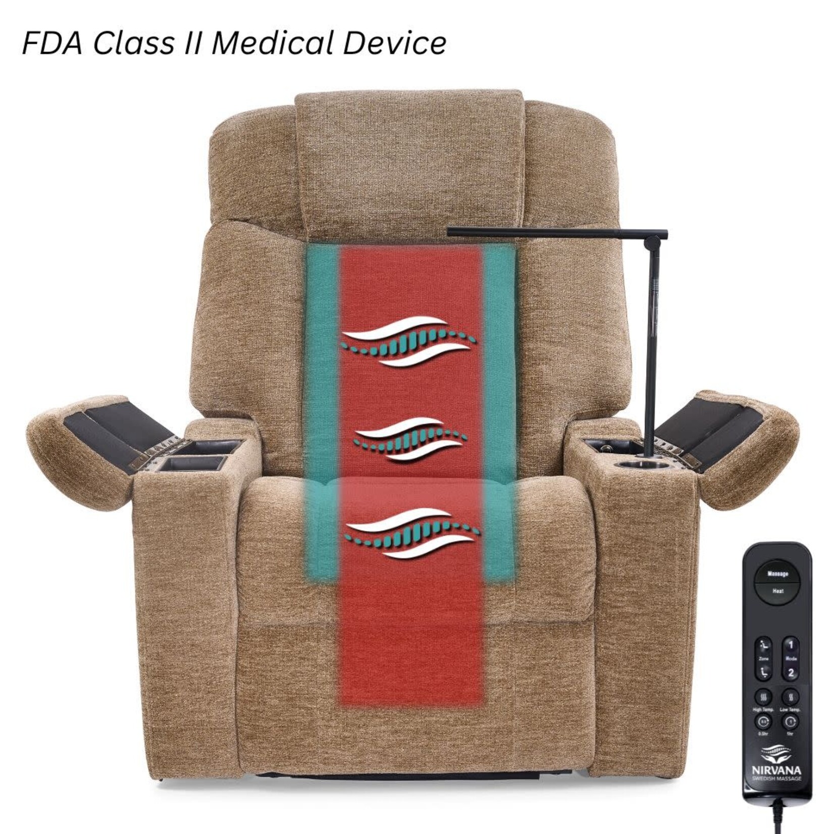 Golden Technologies 5 Zone Lift Chair: Rhea with Twilight MED