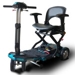 EV Rider Transport Plus Manual Folding Scooter - Blue