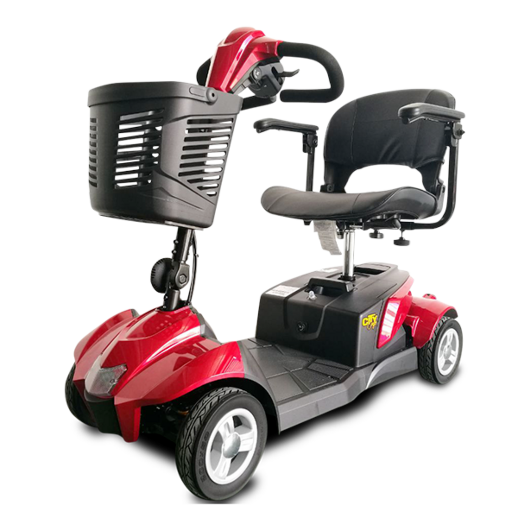 EV Rider CityCruzer 12AH Scooter - Red