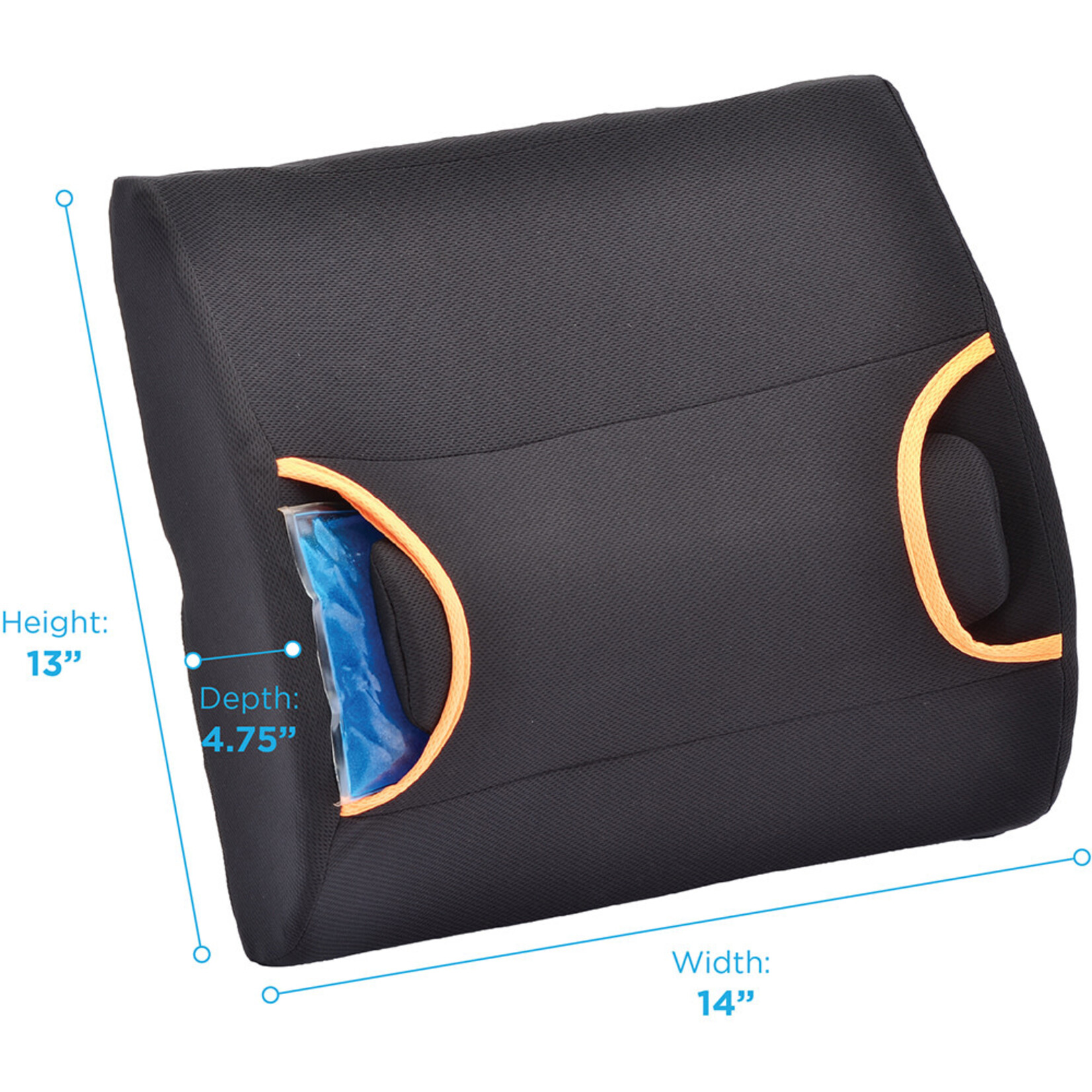 BACK CUSHION WITH HOT/COLD PK