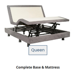 Golden Technologies Passport Hi Low Adjustable Bed - Base and Mattress - Queen