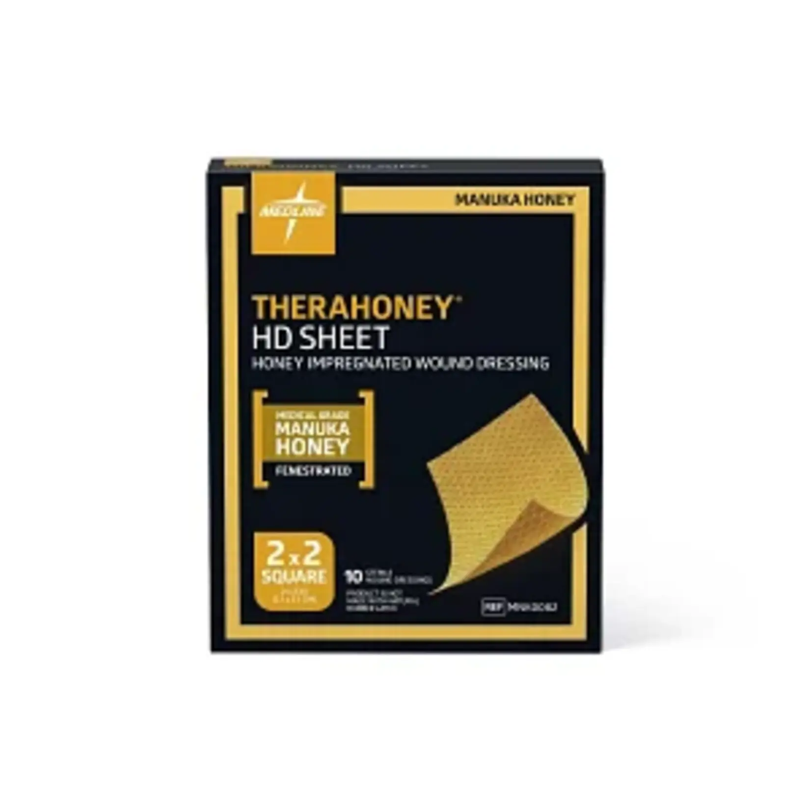 Medline TheraHoney HD Wound Dressing - 2" x 2"