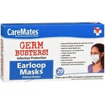 Shepard Medical Products Earloop Mask, Germ Busters - 20/box
