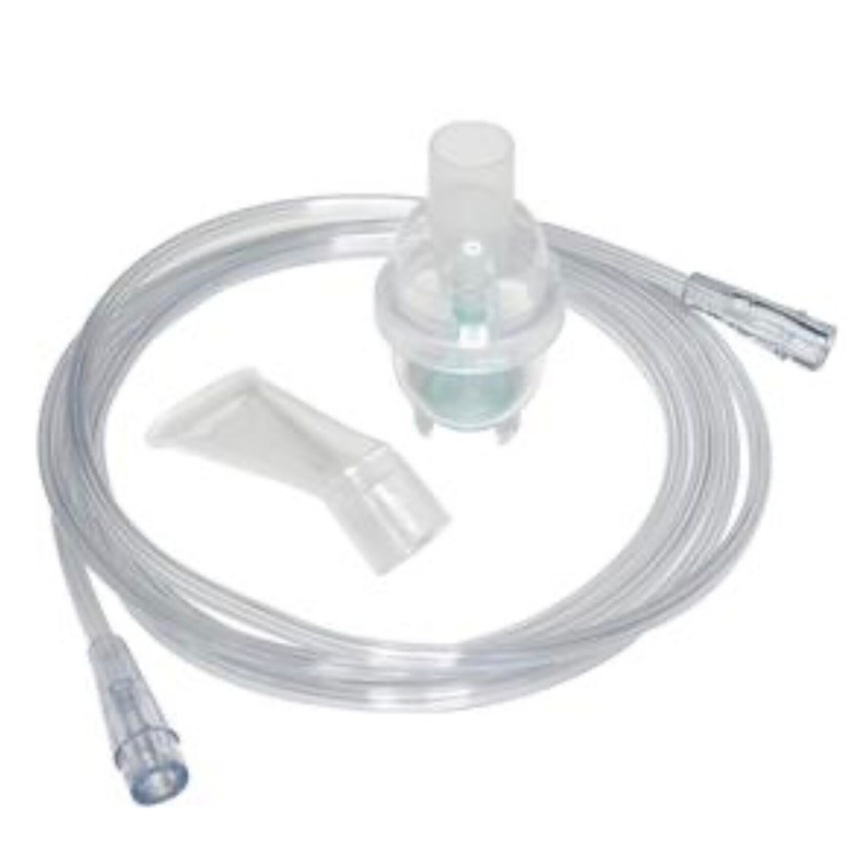 Sunset Health care Soutions Nebulizer Kit, Angled Mouthpiece - 7' Tubing