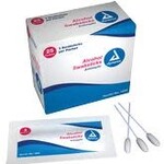 Dynarex Swabsticks - Alcohol - 25 pkgs of 3 per box