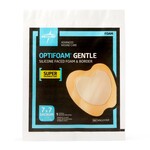 Medline Foam Dressing, Optifoam, Gentle - 7" x 7" 1each