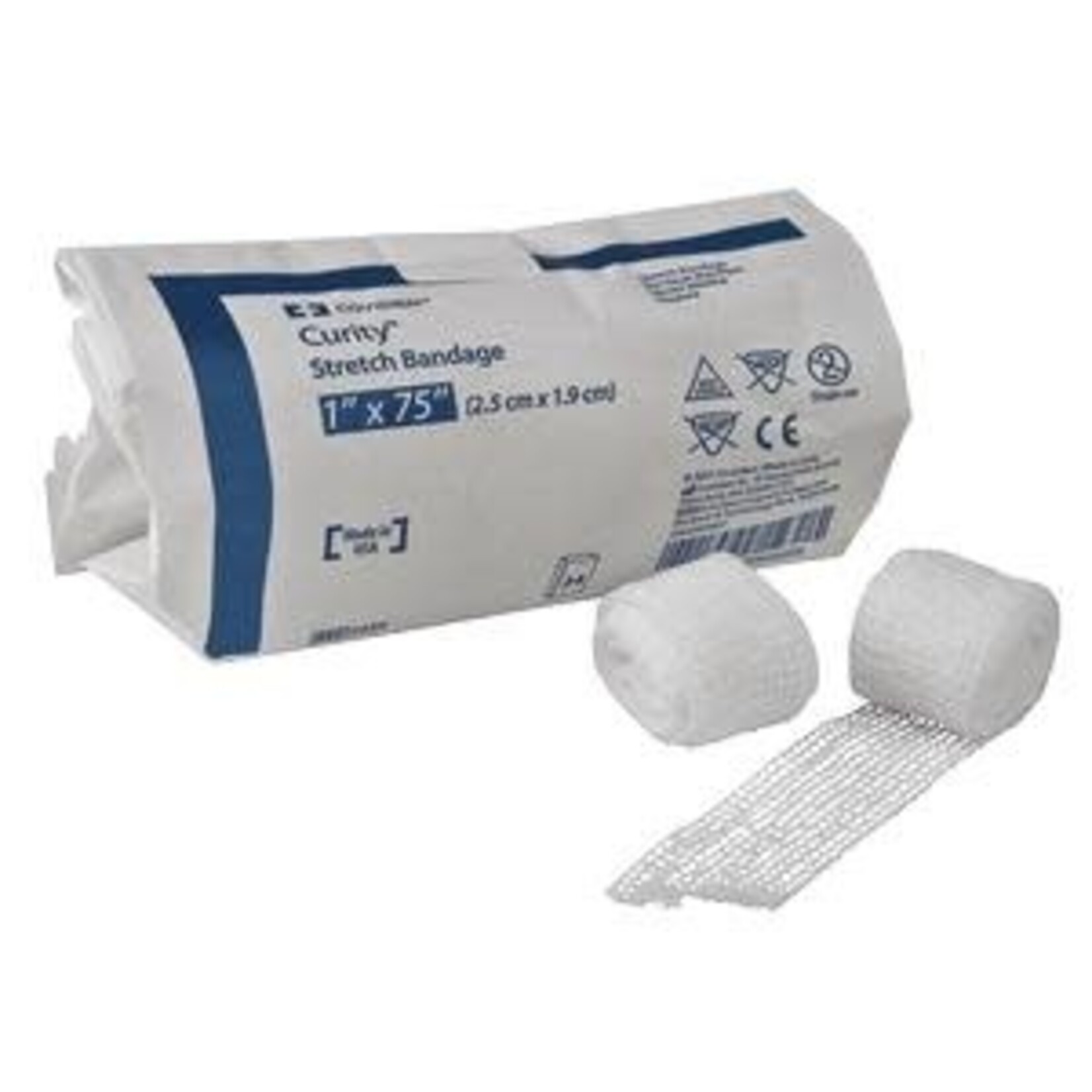 Cardinal Health Stretch Bandage, Non-Sterile - 3” x 75” - 12/pkg