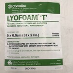 ConvaTec Foam Split Trach/Cath Dressing, Non-Adhesive - 3.5" x 2" - 1each