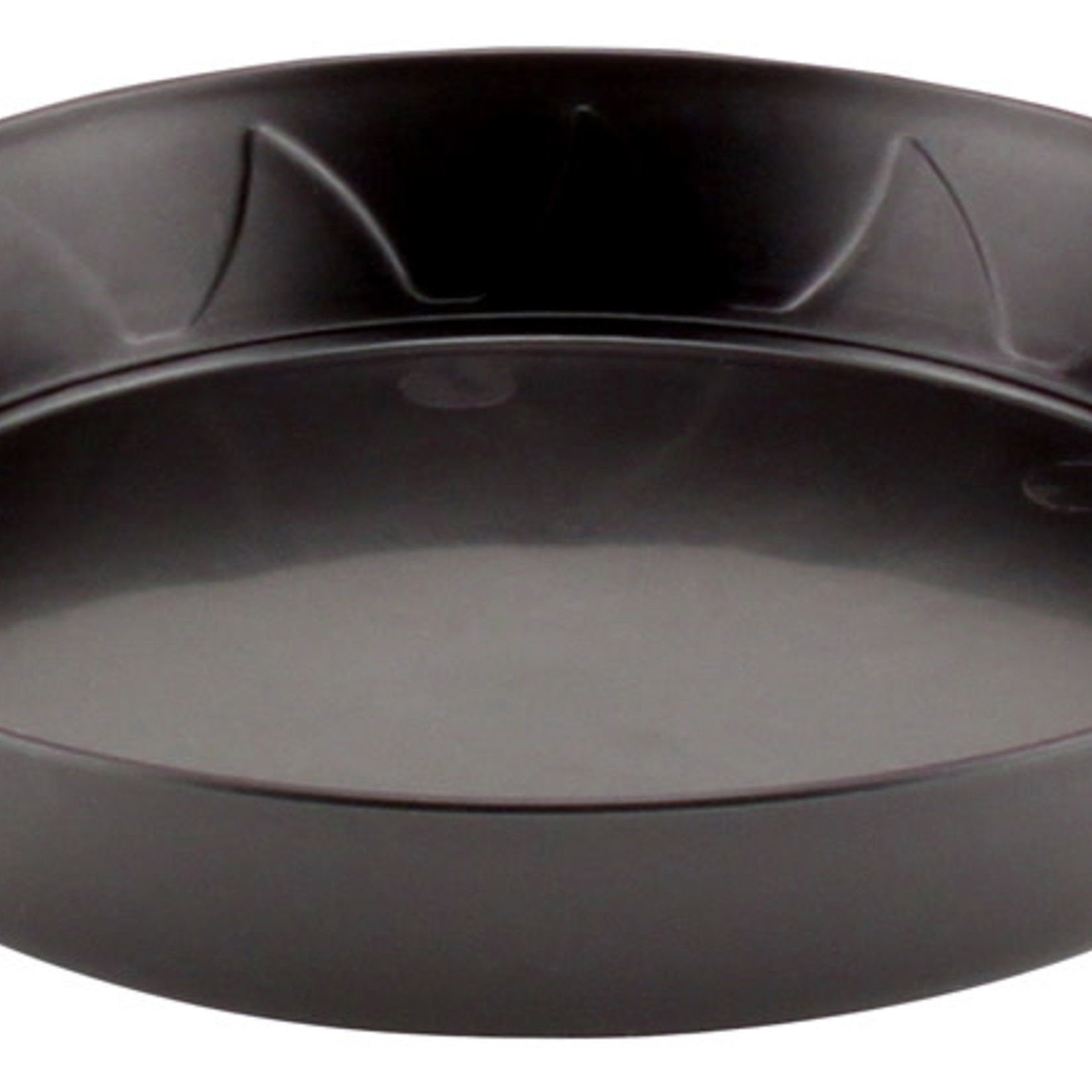 Gro Pro® Gro Pro Heavy Duty Black Saucer - 6 in (100/Cs)