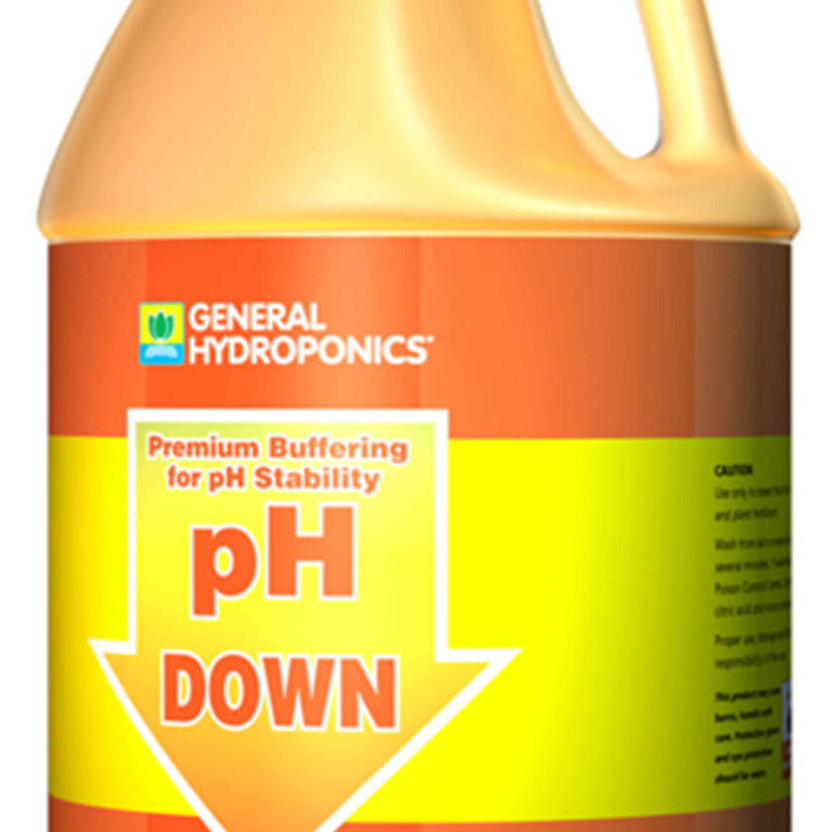 General Hydroponics GH pH Down Liquid Gallon (4/Cs)