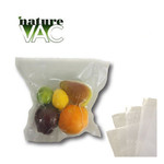 NatureVAC NatureVAC 15''x20'' Precut Vacuum Seal Bags All Clear (50-pack)