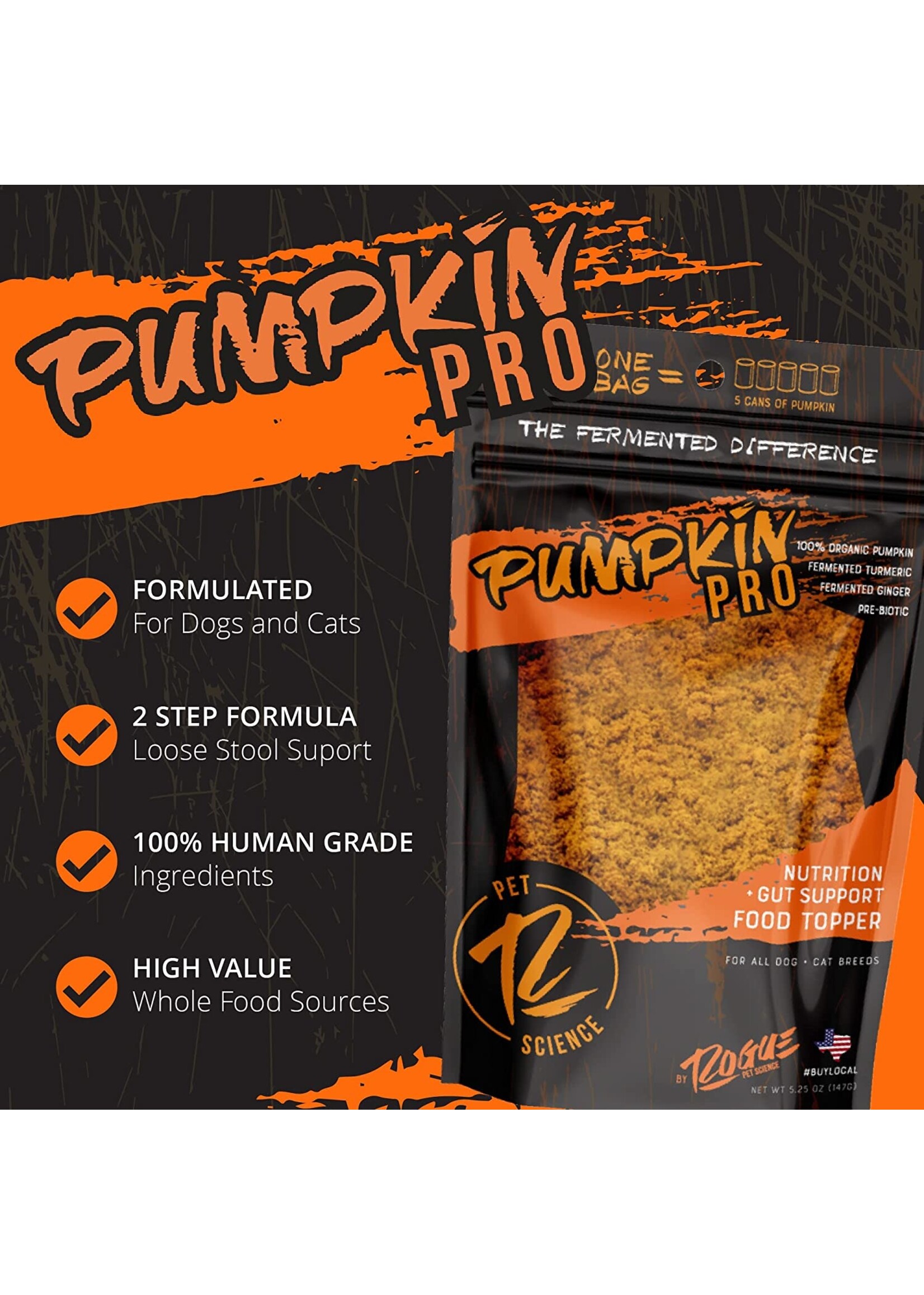 Rogue Pet Science Rogue Pumpkin Pro 5.25oz