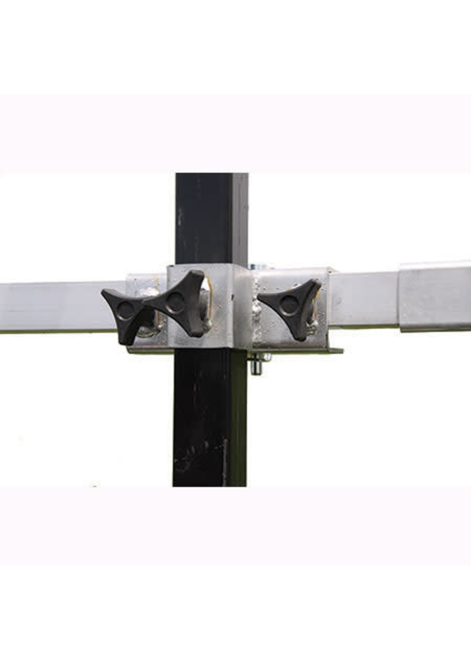 Sullivan Supply Sullivans Fan Stand Bracket for Alum. Front Panel (upright fan stand steel to connect)