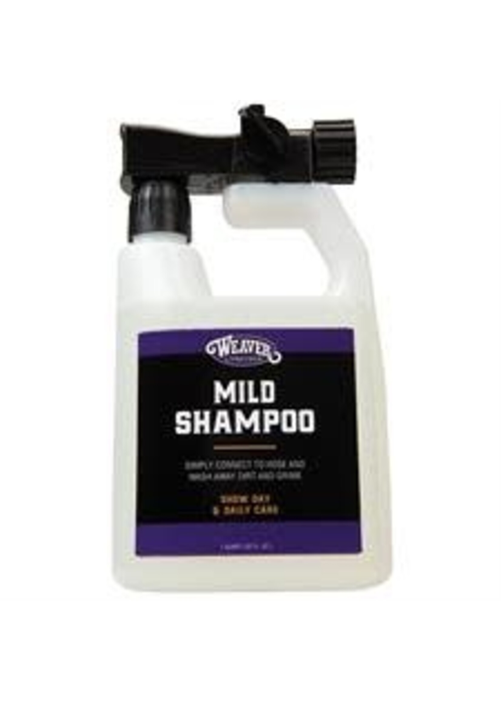 Weaver Livestock Weaver's Mild Shampoo w/Hose Attachment 1quart