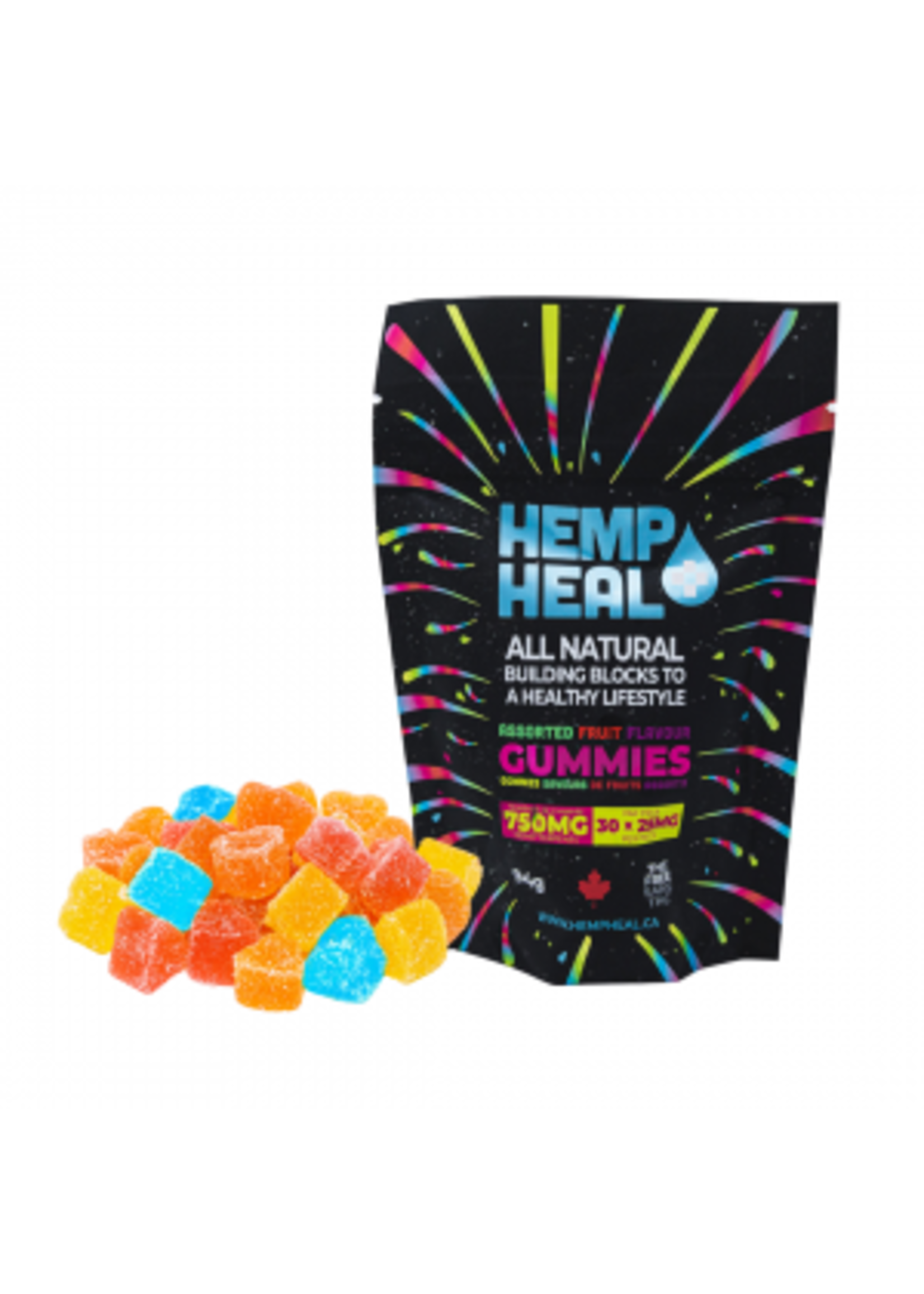 Hemp Heal Hemp Heal Gummies 750mg