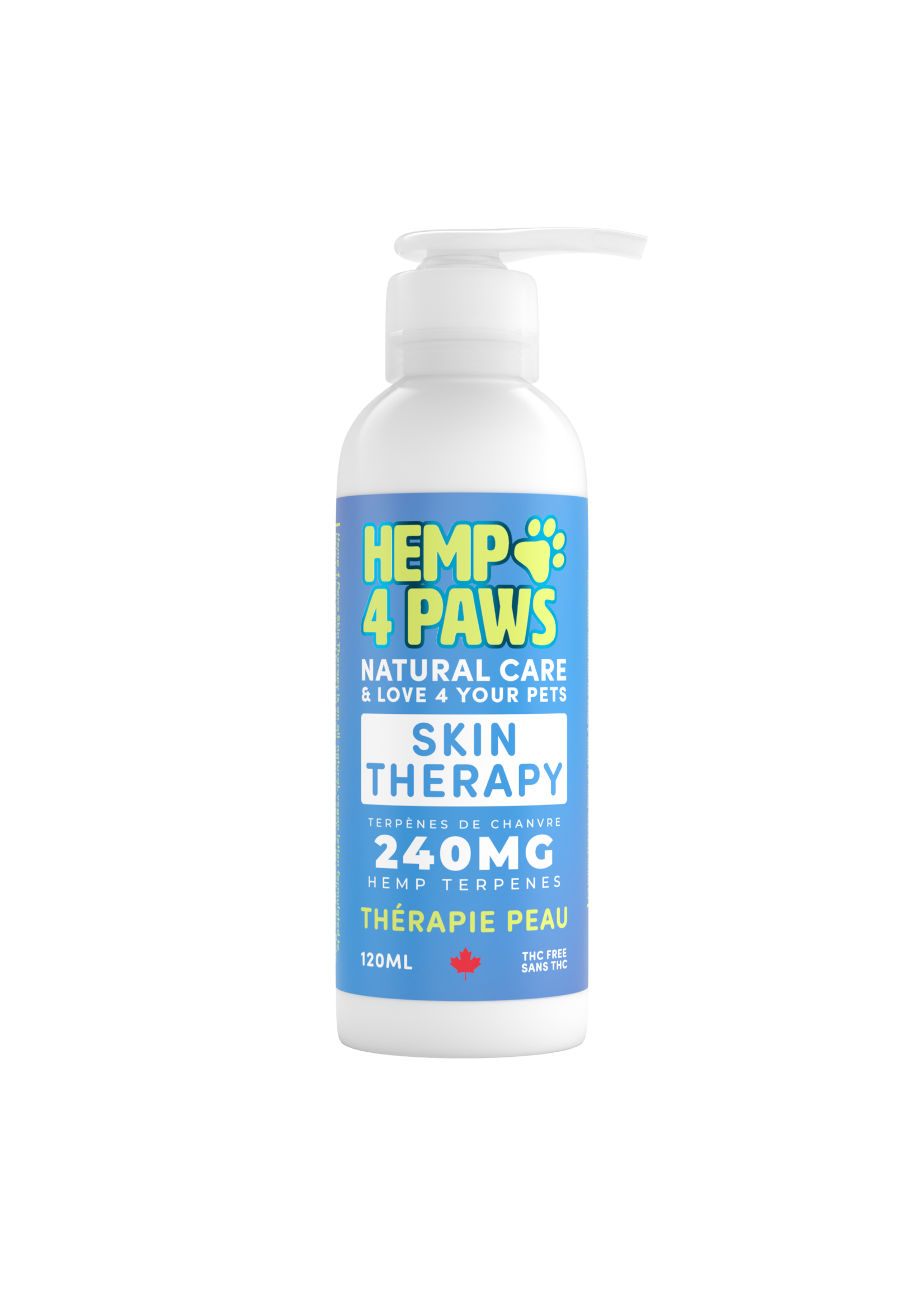 Hemp 4 Paws Hemp 4 Paws Skin Therapy 240MG 120ml