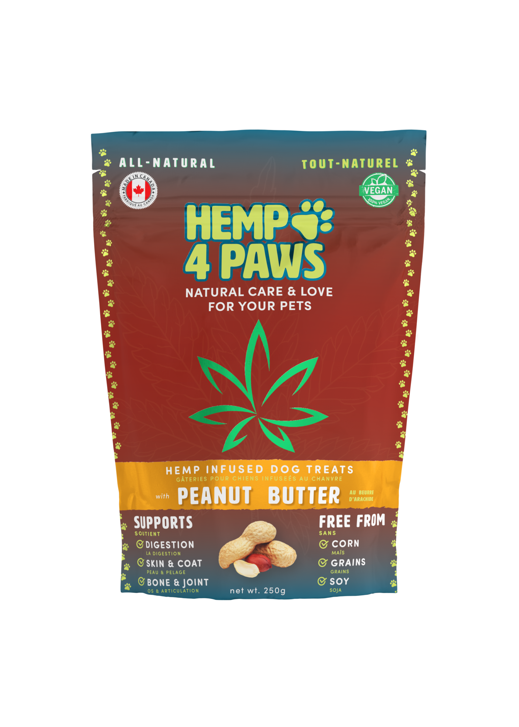 Hemp 4 Paws Hemp 4 Paws Peanut Butter Treat 250mg