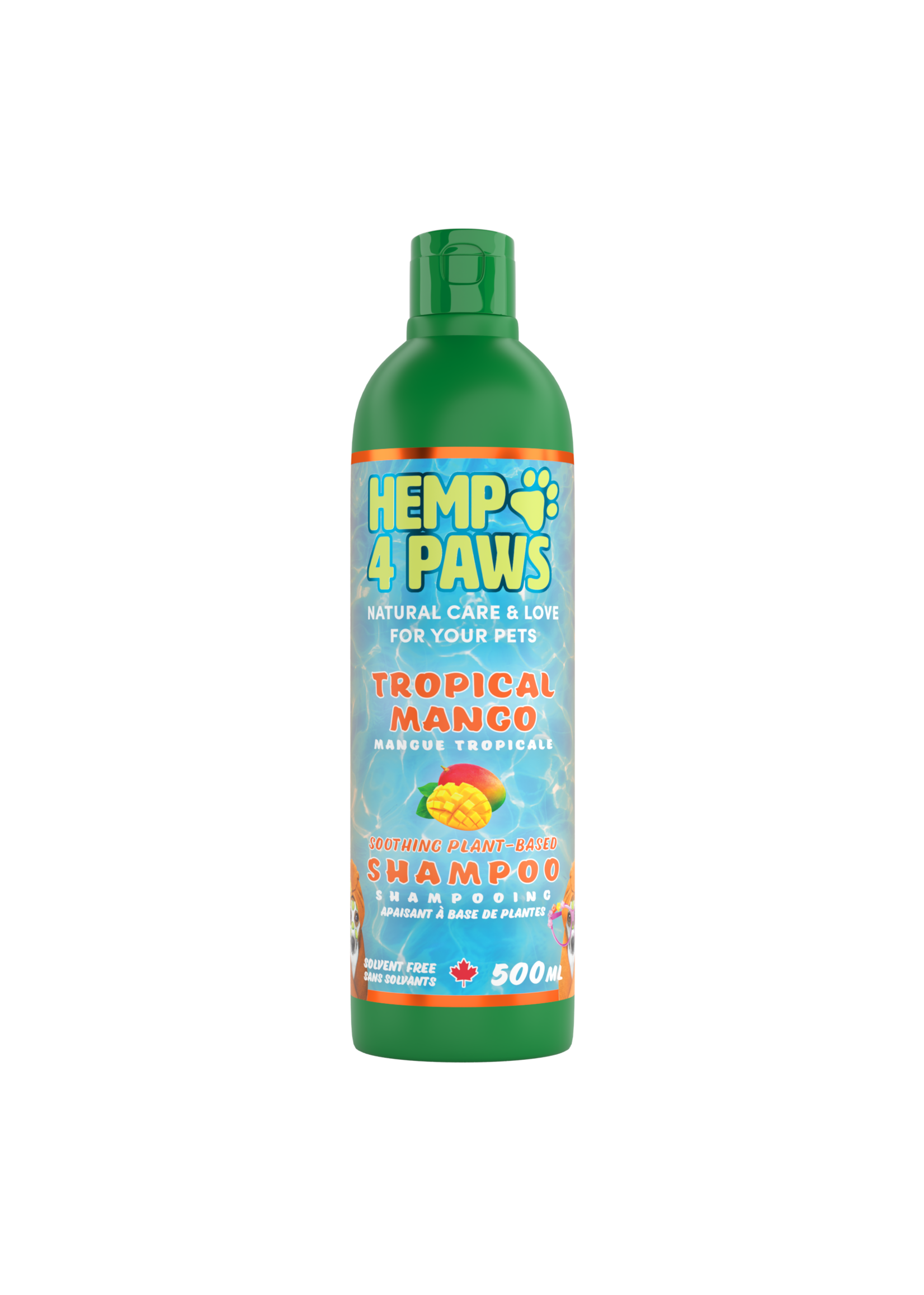 Hemp 4 Paws Hemp 4 Paws Shampoo Tropical Mango 500ml