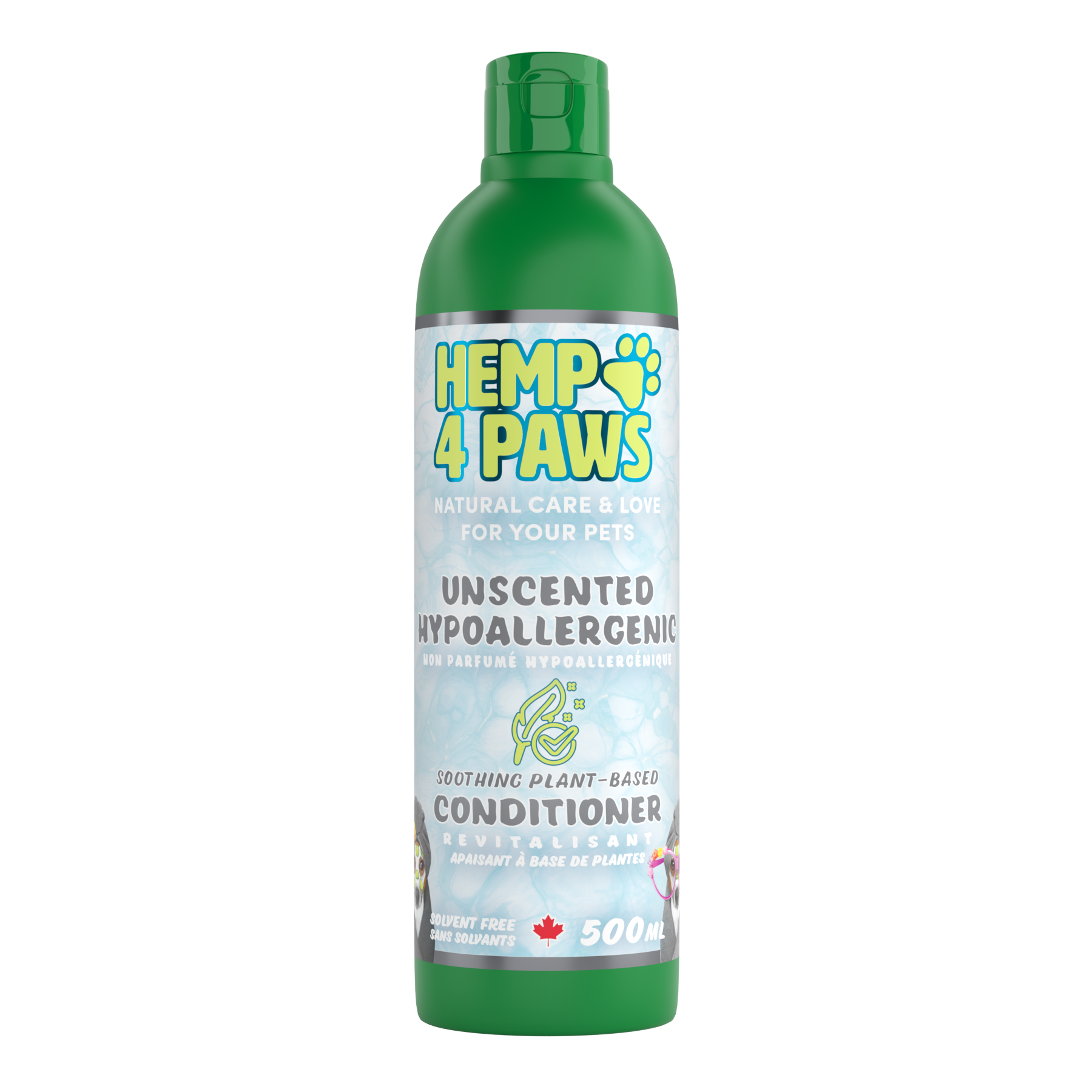 Hemp 4 Paws Conditioner Hypoallergenic 500ml The Lloydminster Pet Pad
