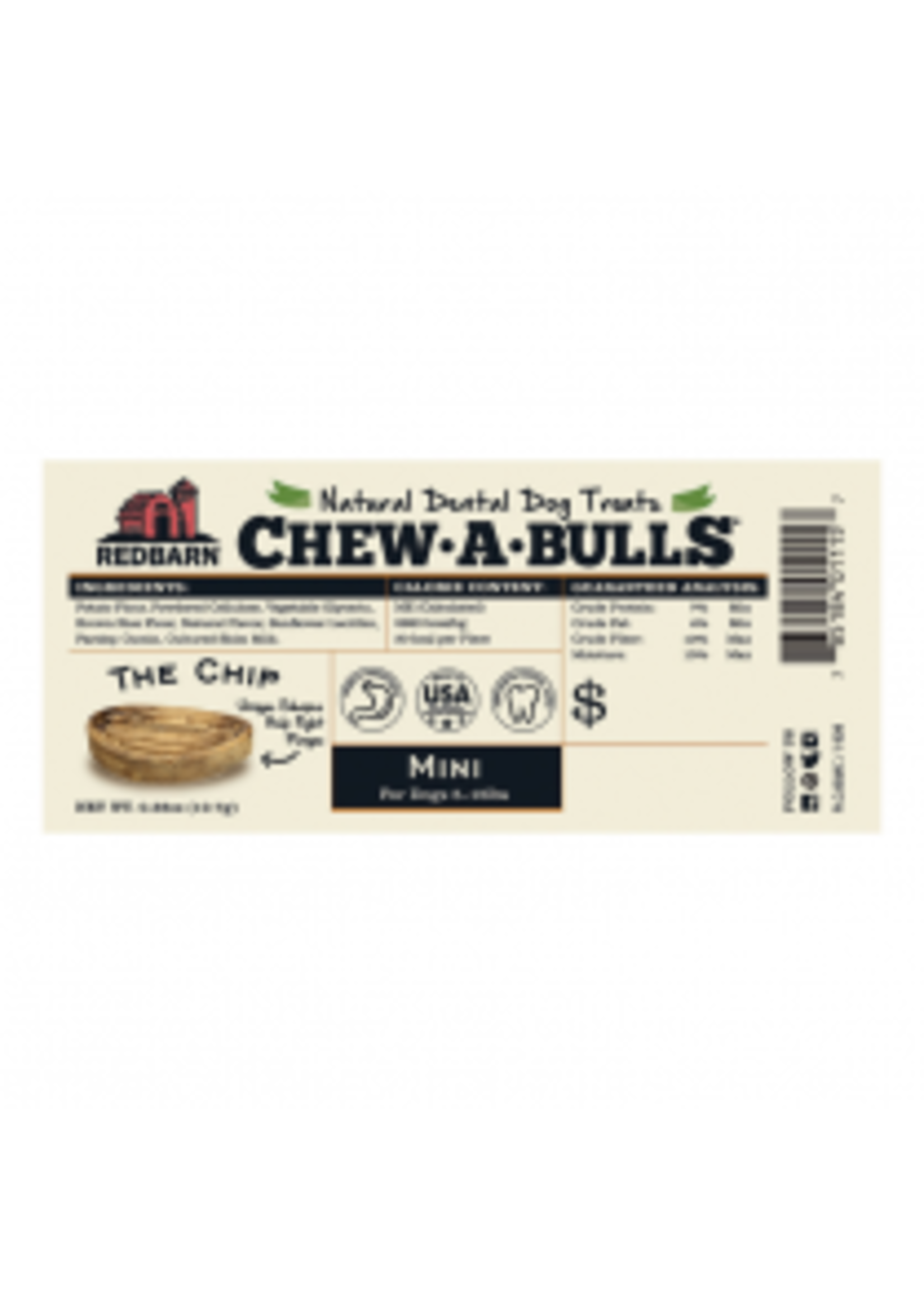 Redbarn Redbarn Chew-a-Bulls Chip Mini single