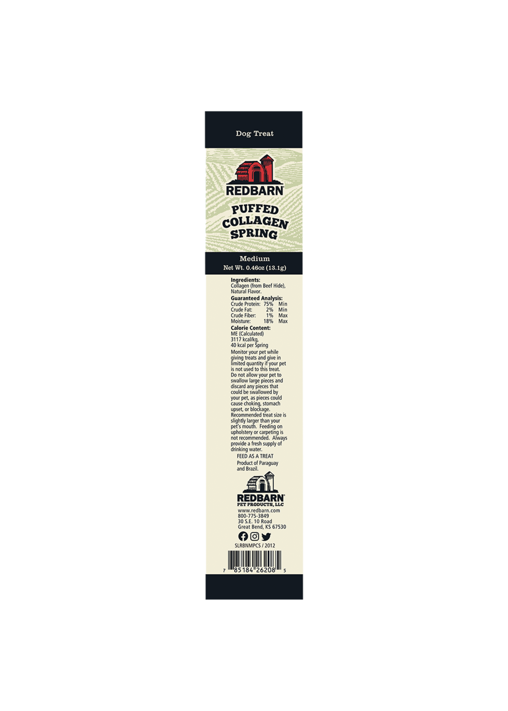 Redbarn Redbarn Puffed Collagen Spring 6-7 in
