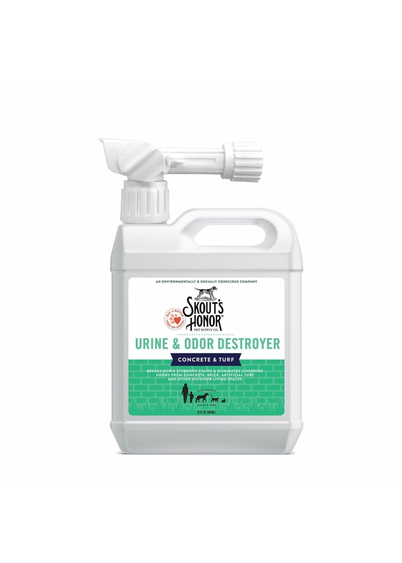 Skout's Honor Skout's Honor Urine & Odor Destroyer Concrete & Turf 32oz