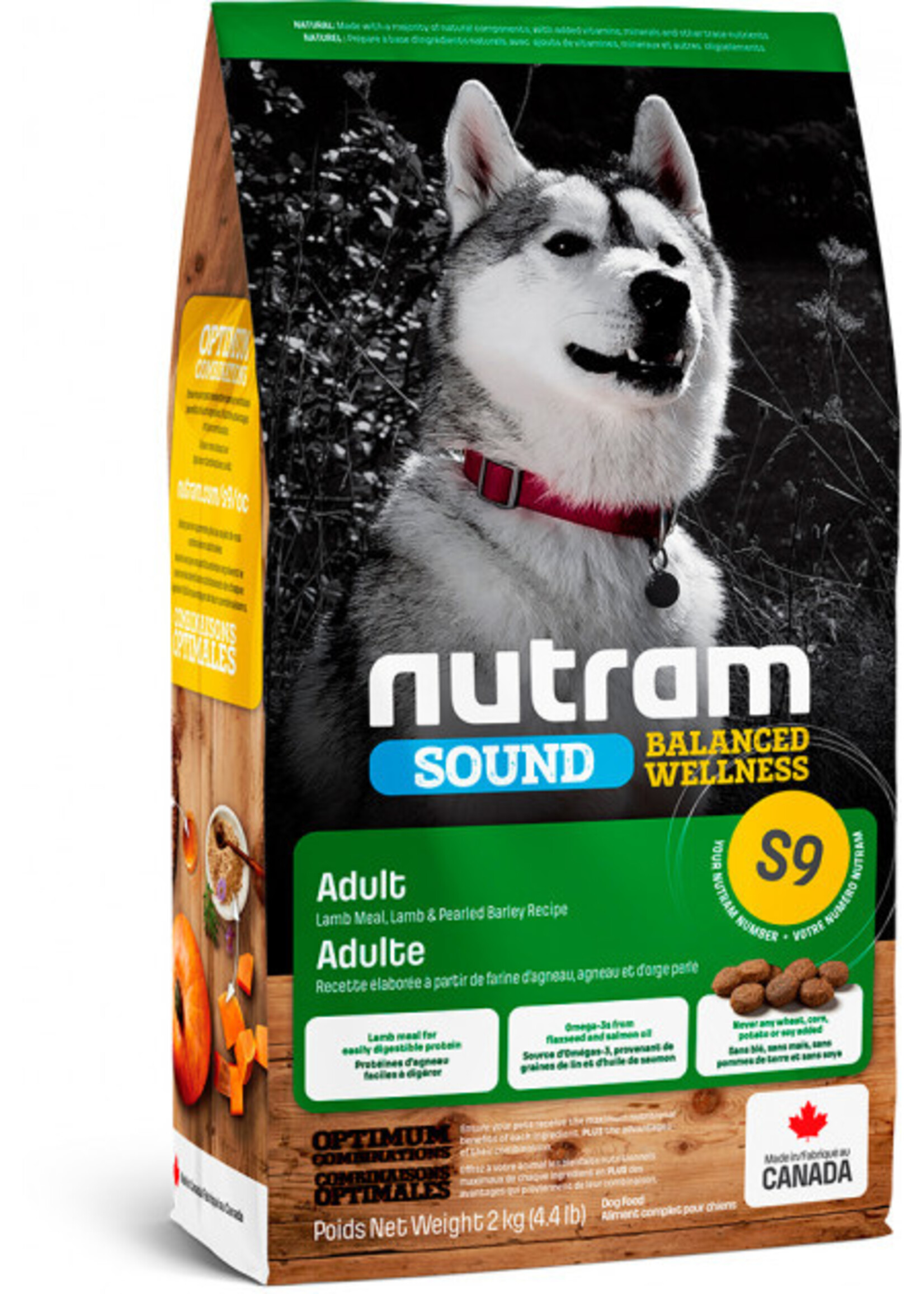 Nutram Nutram 3.0 Sound Dog S9 Adult Lamb