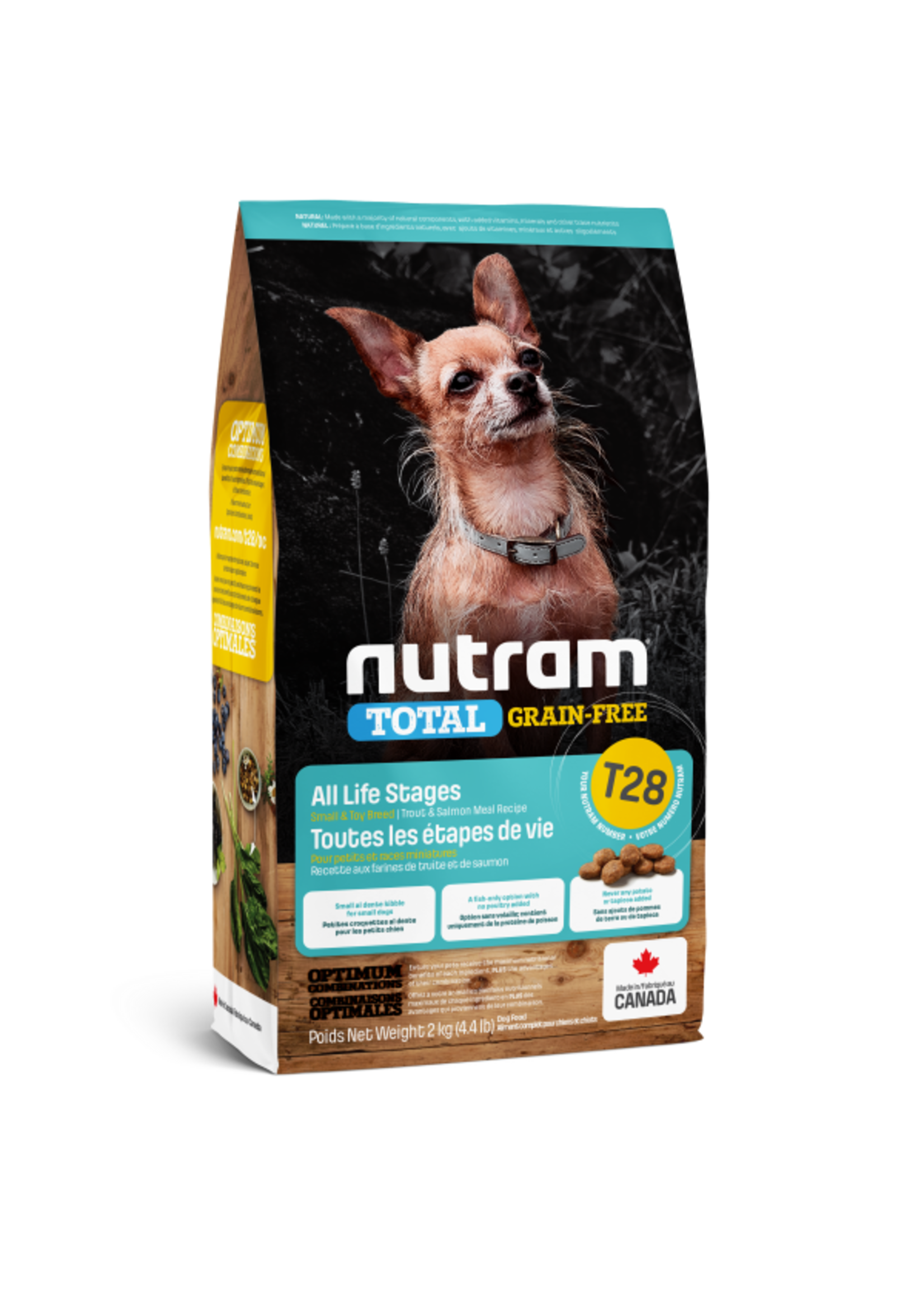 Nutram Nutram 3.0 Total Grain Free T28 SM Breed Trout & Salmon