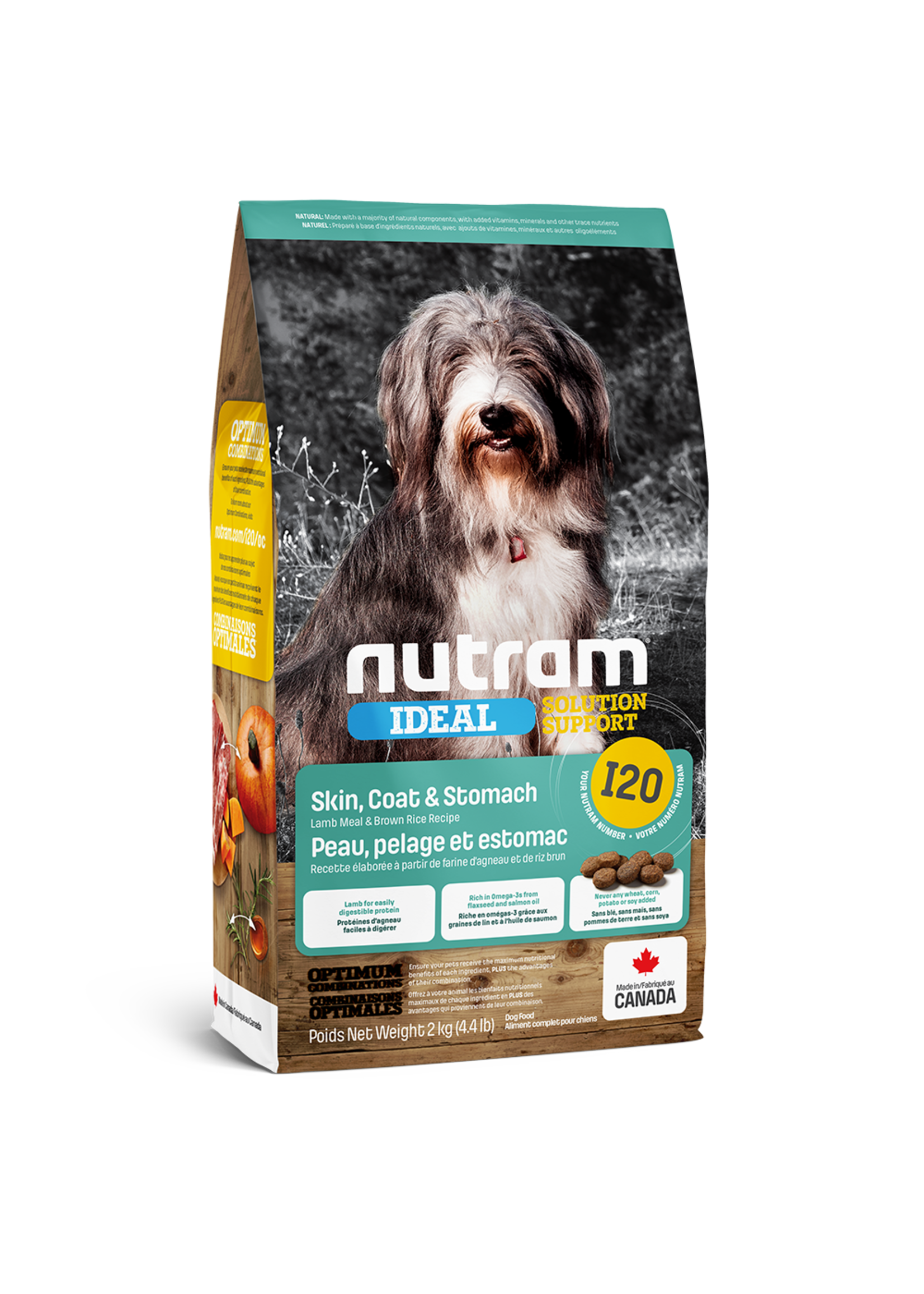 Nutram Nutram 3.0 Ideal Dog I20 Skin Coat & Stomach
