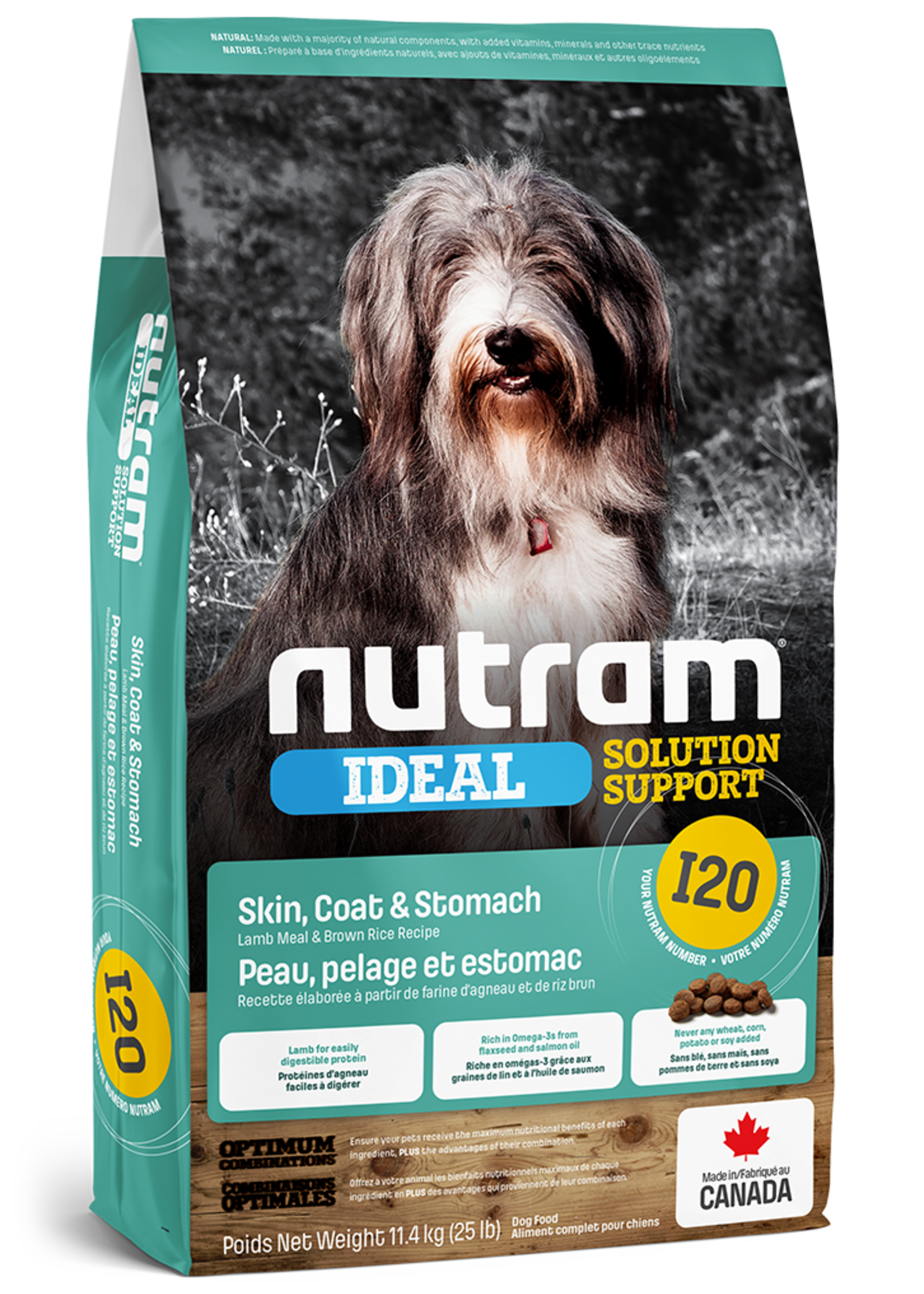 Nutram Nutram 3.0 Ideal Dog I20 Skin Coat & Stomach
