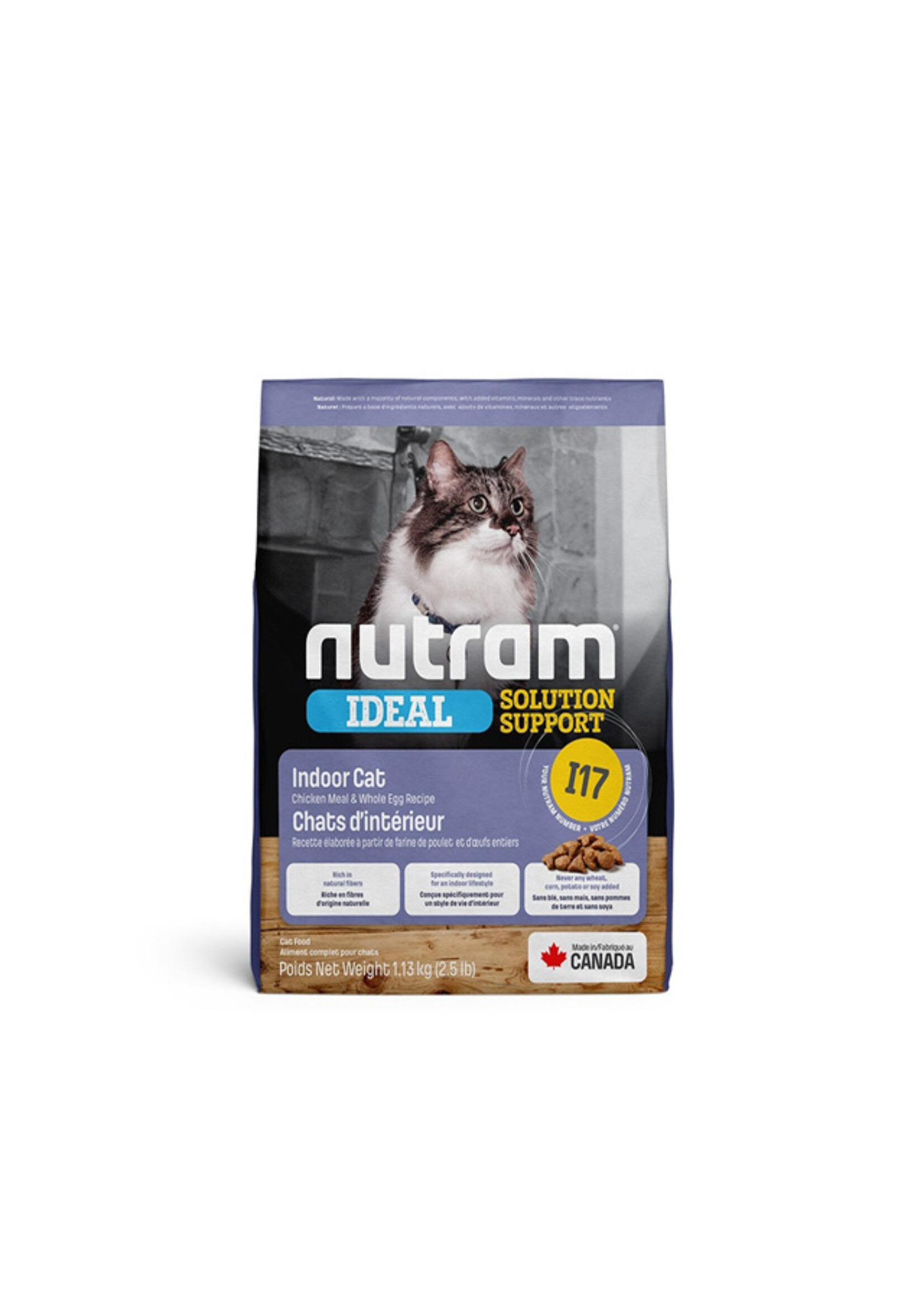 Nutram Nutram 3.0 Ideal Cat I17 Indoor Cat