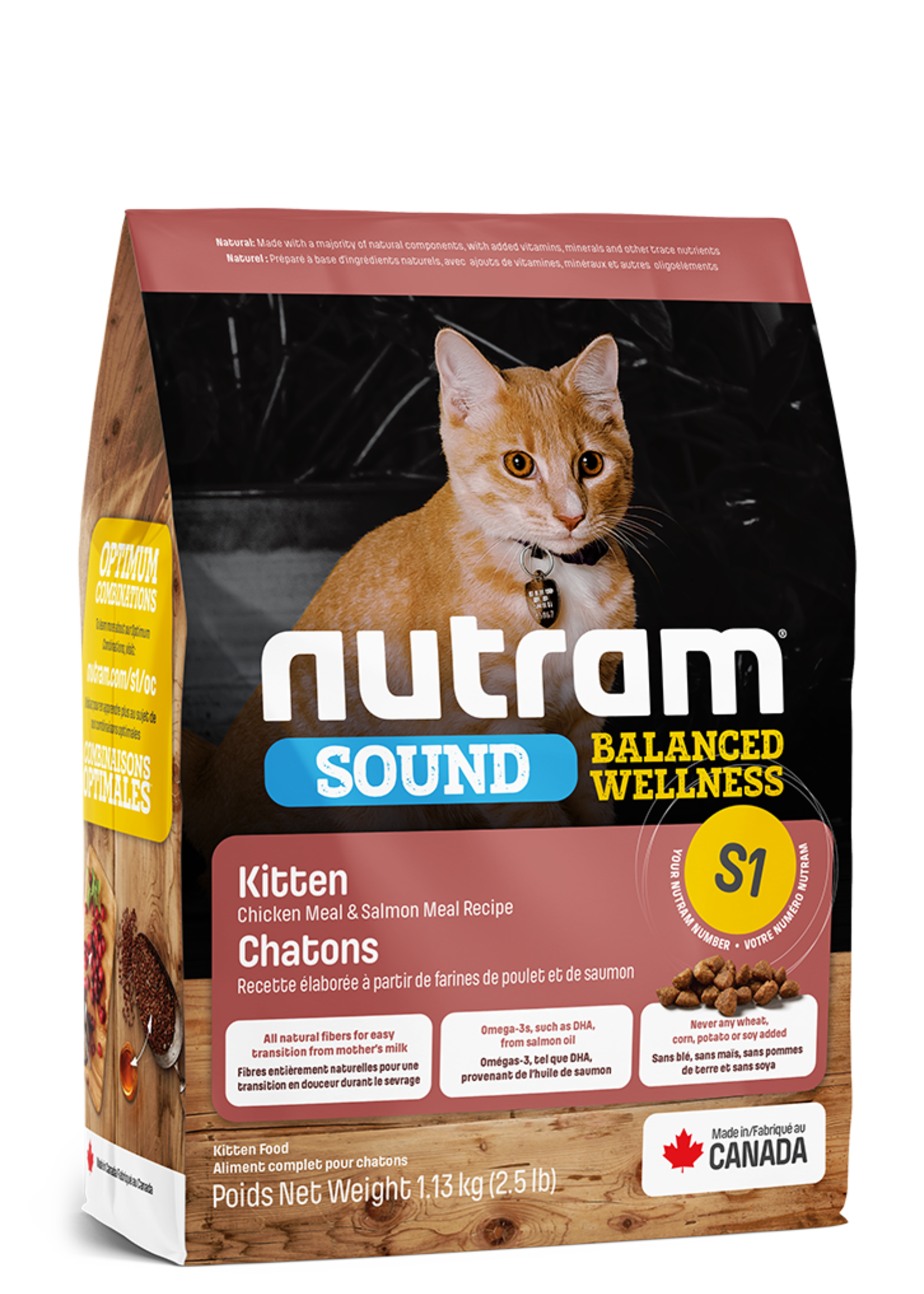 Nutram Nutram 3.0 Sound Cat S1 Kitten