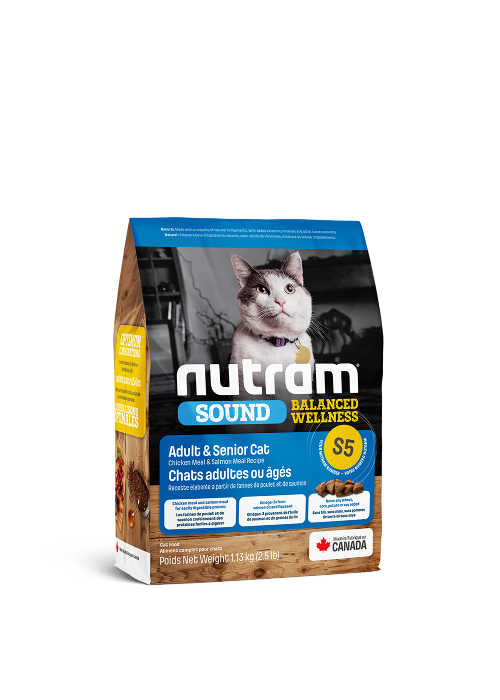 Nutram Nutram 3.0 Sound Cat S5 Adult Senior