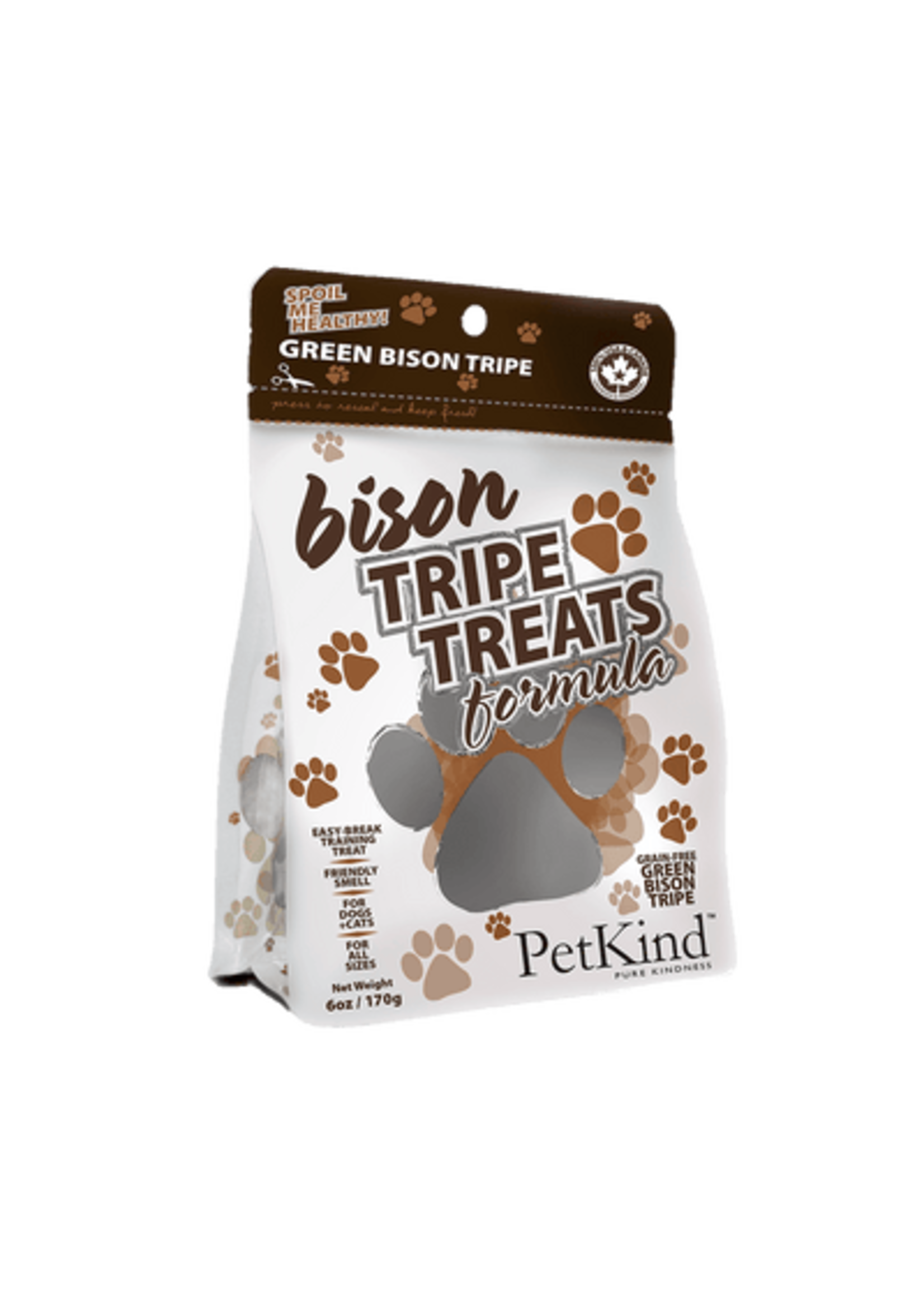 Petkind Petkind Grain Free Bison Tripe Dog Treats 170g