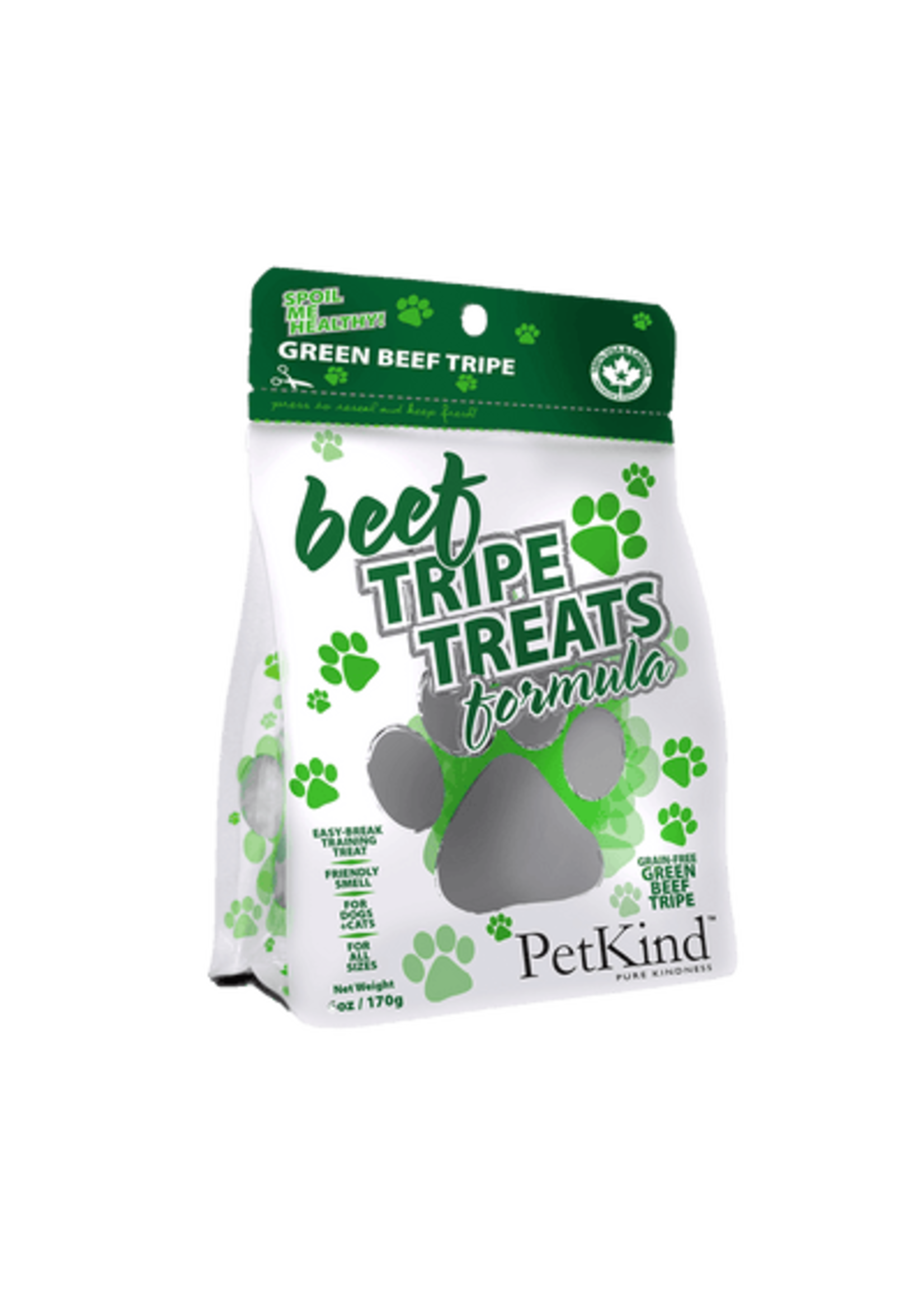 Petkind Petkind Grain Free Beef Tripe Dog Treats 170g