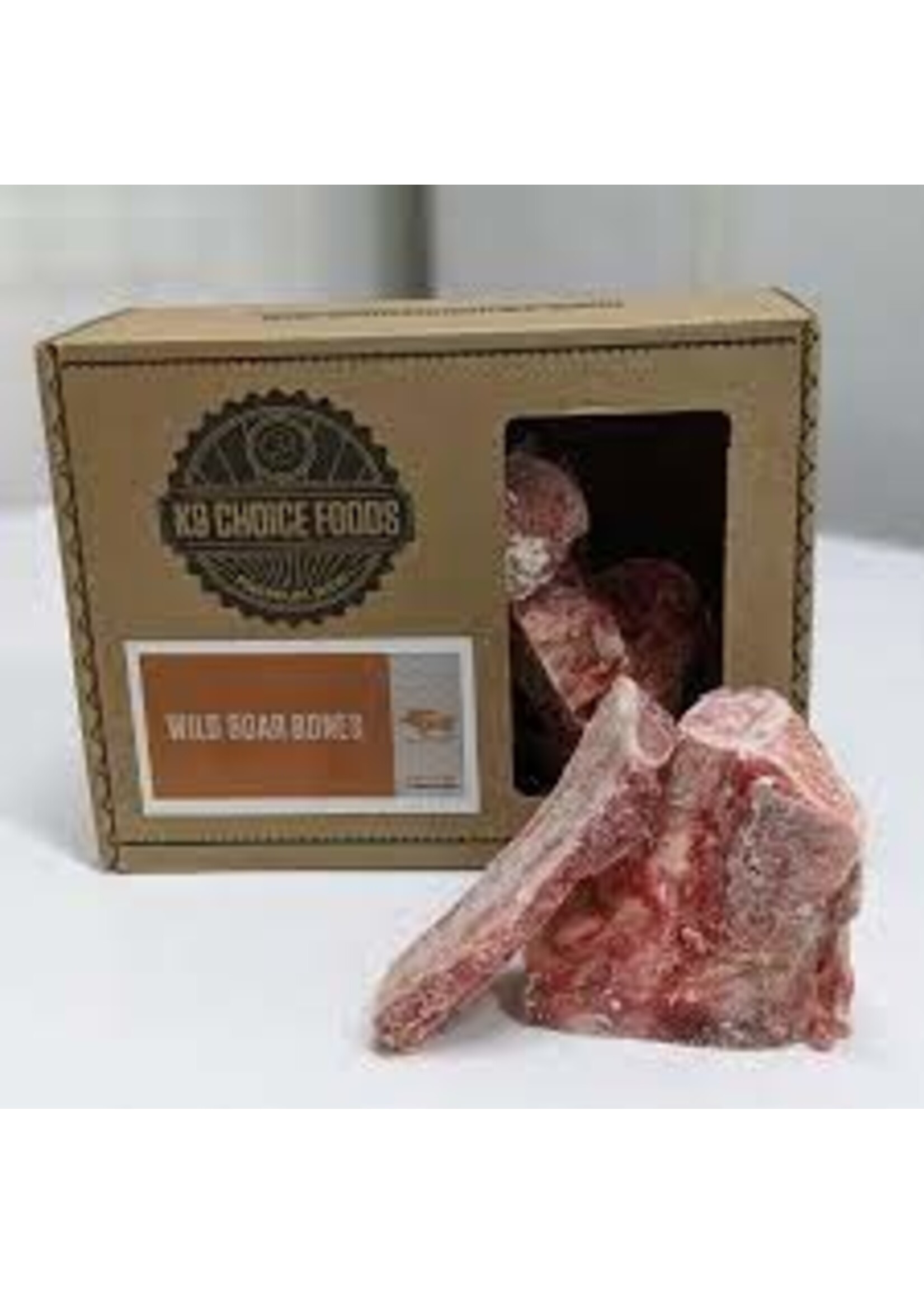 K9 Choice Foods K9 Choice Wild Boar Bones 3-5" 10lb
