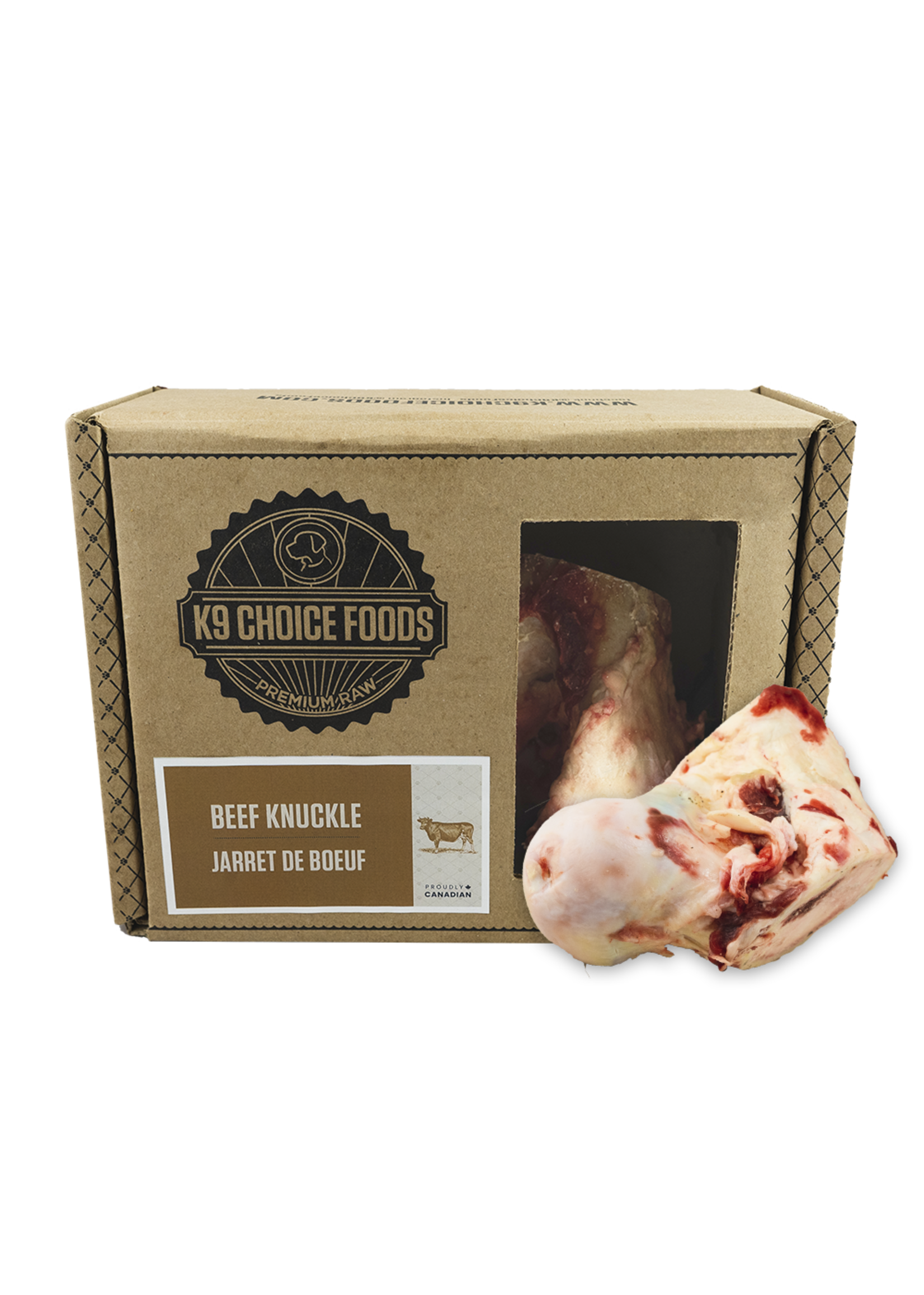 K9 Choice Foods K9 Choice Beef Knuckle Bone 2pack