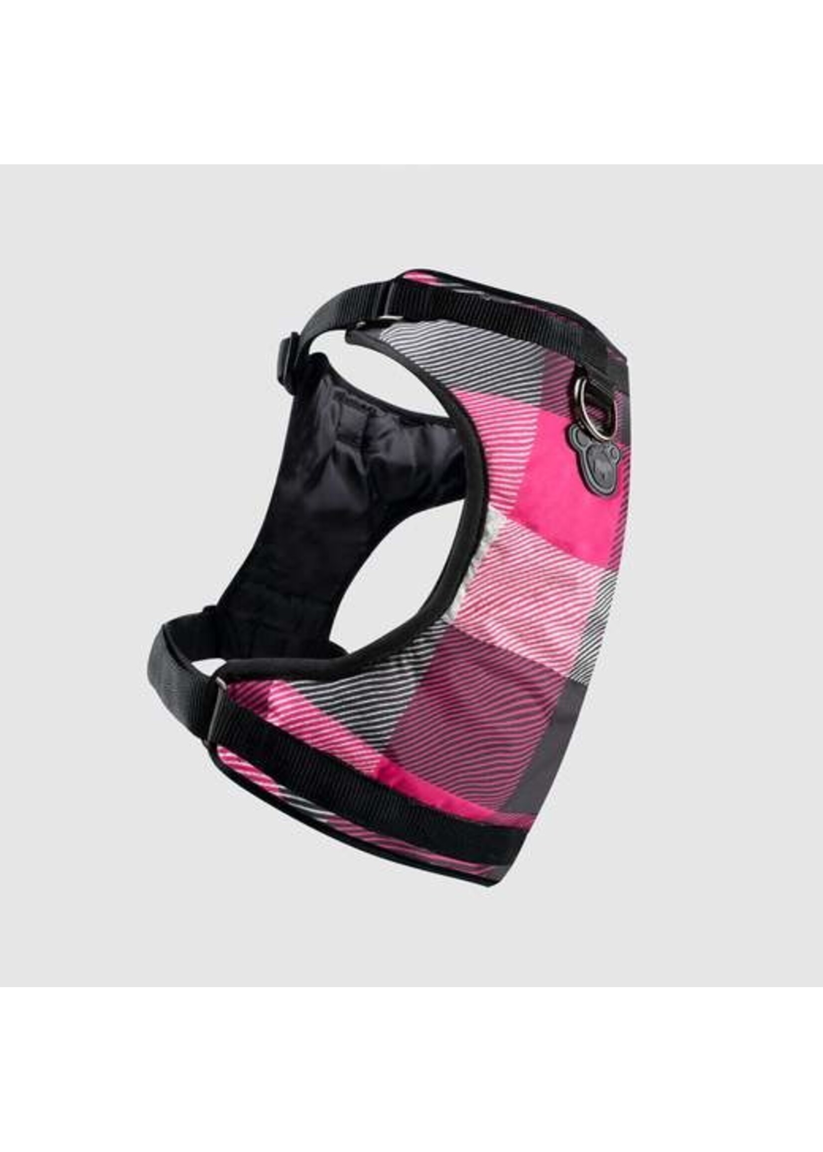 Canada Pooch Canada Pooch Everything Harness Water-Resistant Pink Plaid
