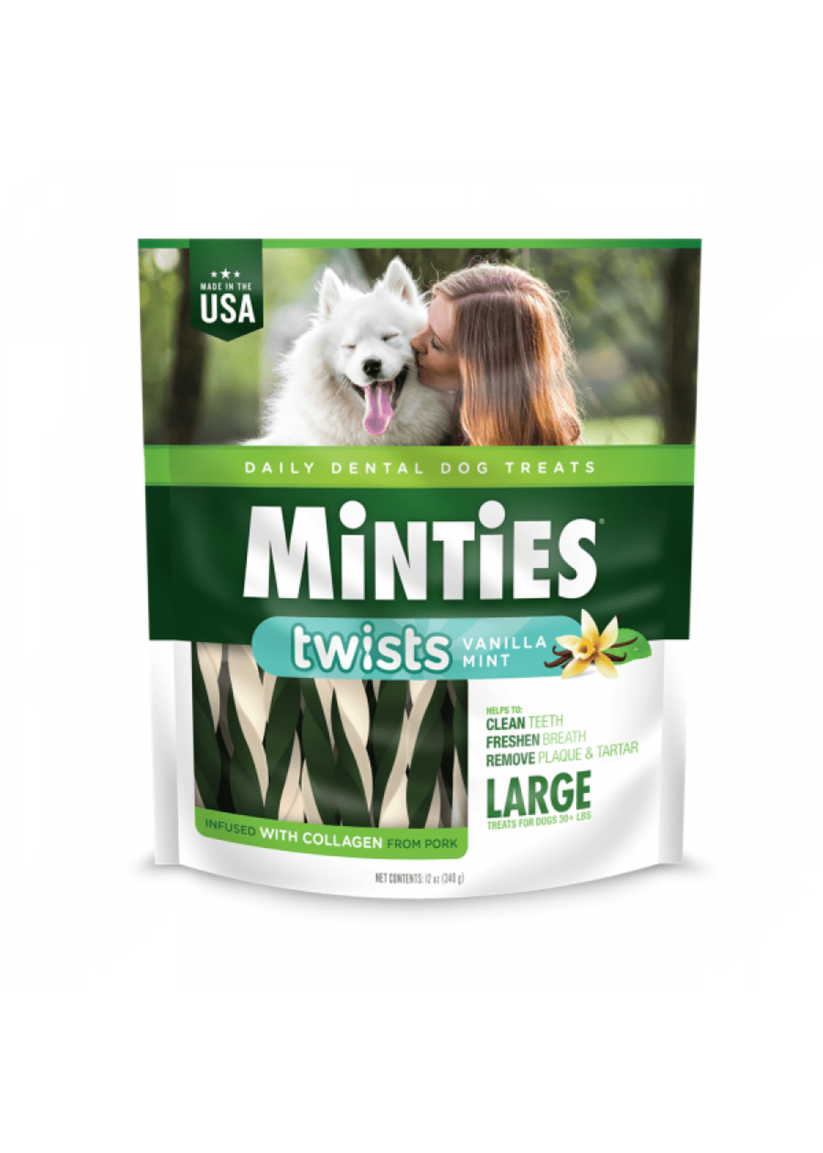 Minties Minties Dental Twists Large