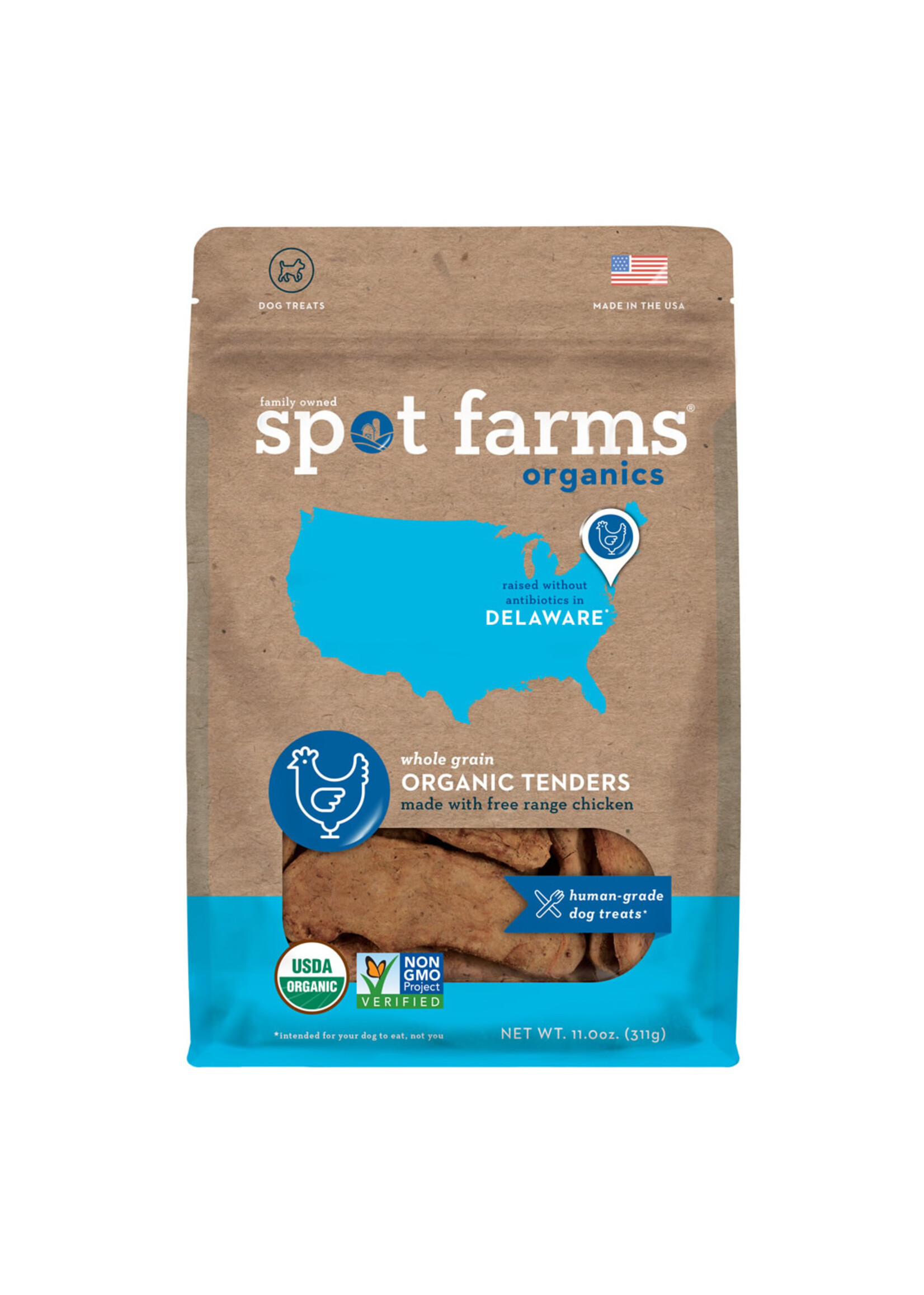 Spot Farms Spot Farms Organic Tenders Free-Range Chicken 11.0oz