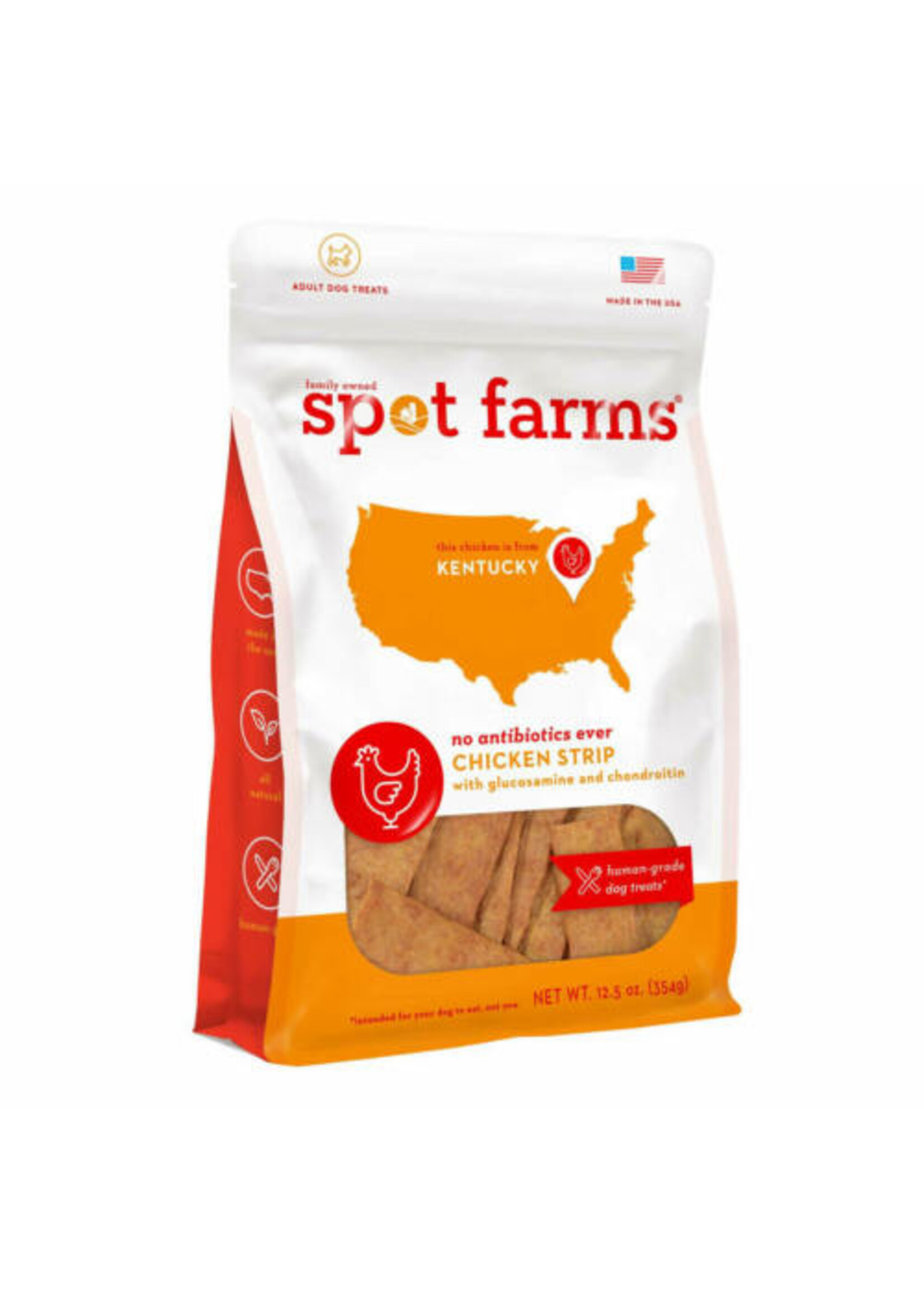 Spot Farms Spot Farms Chicken Strip w/Glucosamine & Chondroitin 12.5oz