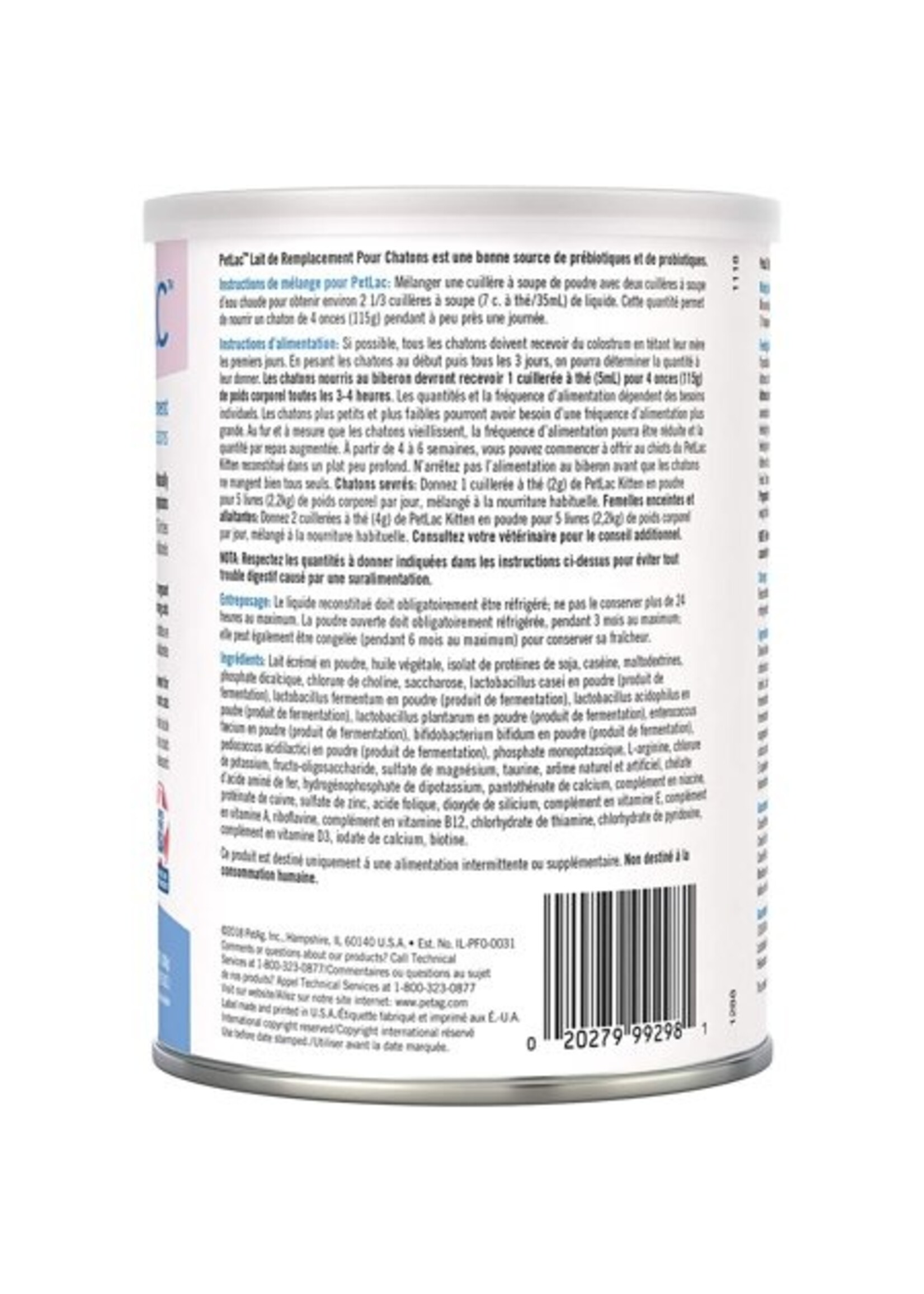 Petag PetAg PetLac Powder for Kittens 10.5oz