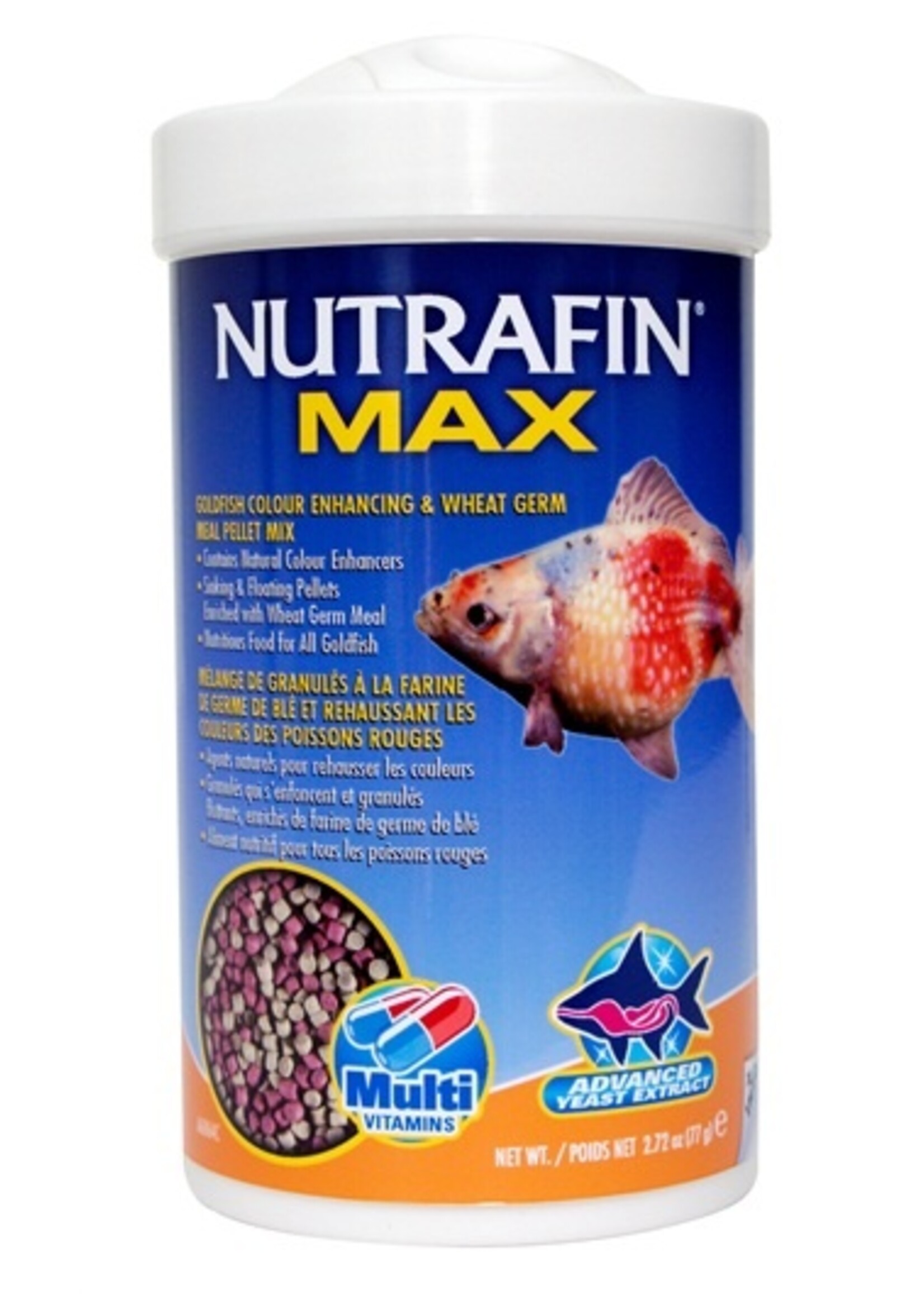 Nutrafin Nutrafin Max Goldfish Colour Enhancing & Wheat Germ Meal Pellet Mix